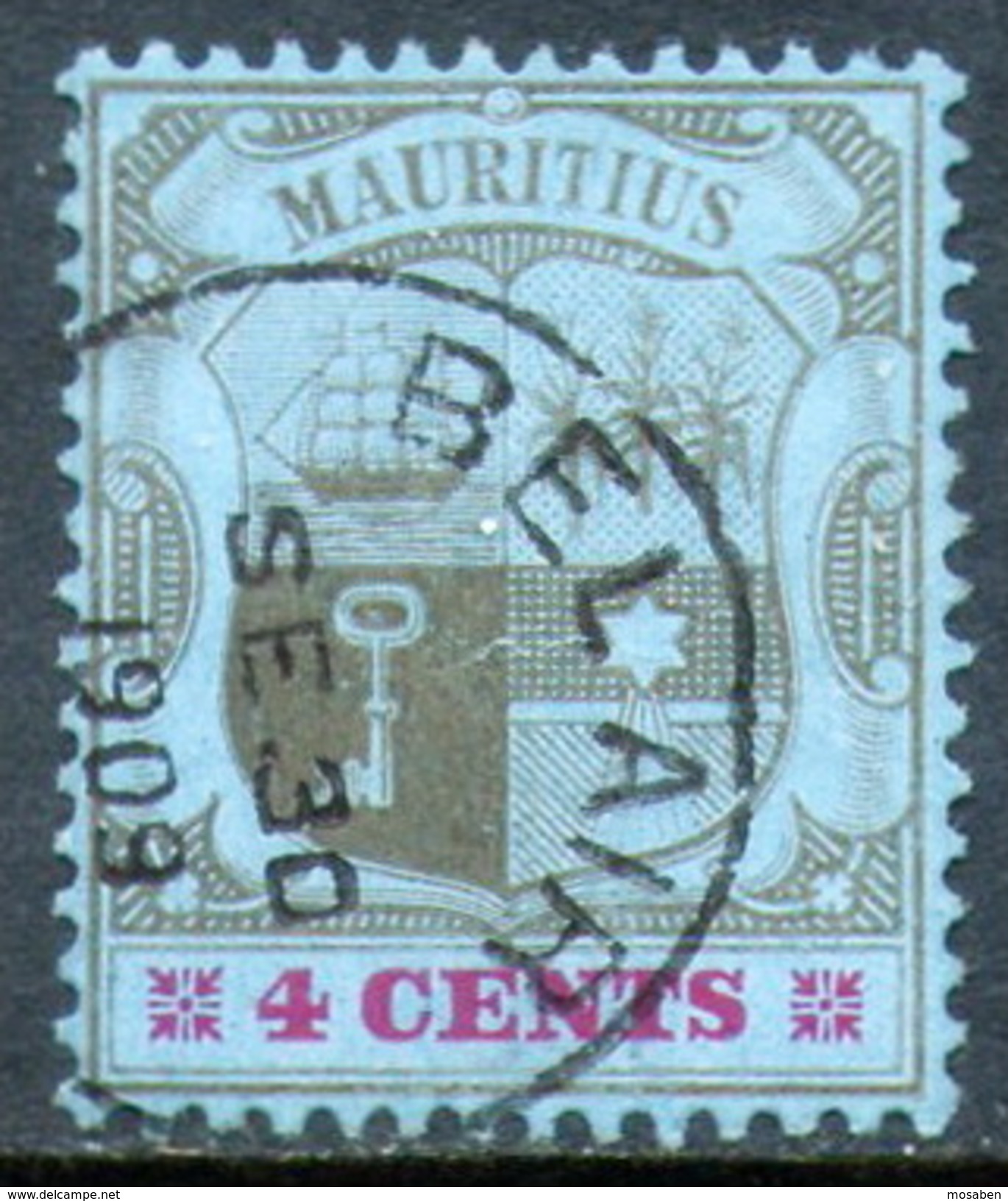 MAURICIO	-	Yv. 126	-			MAU-6752 - Maurice (...-1967)