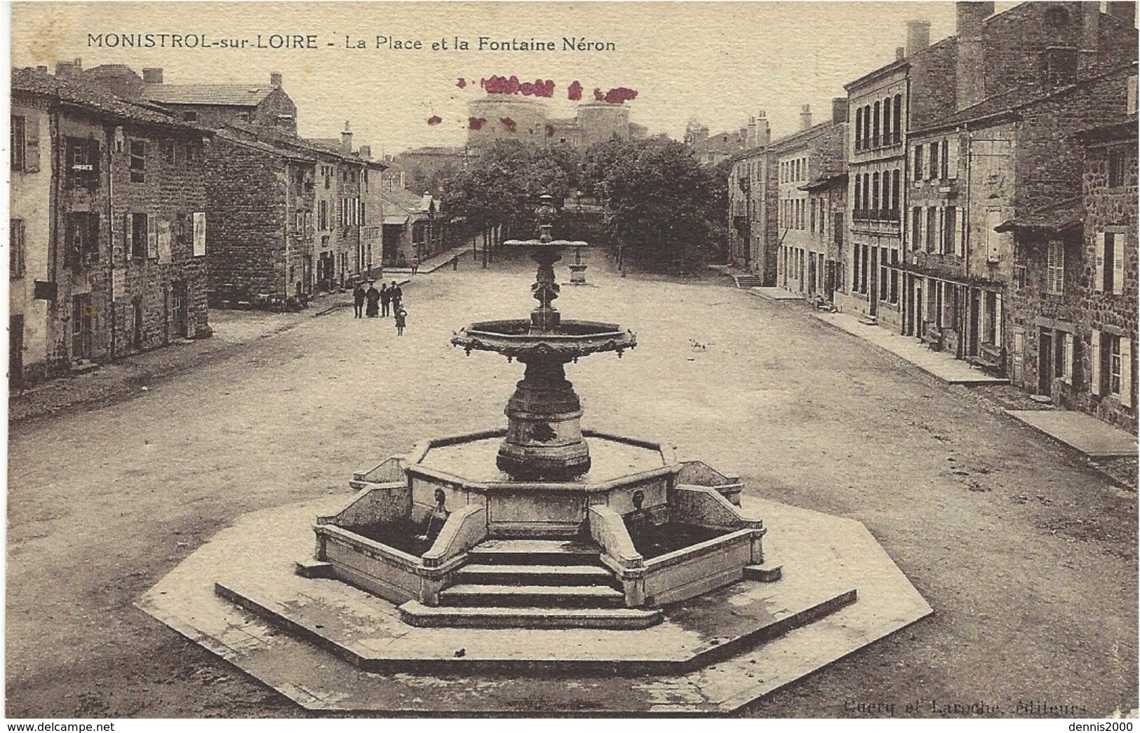 1915- C P A De Monistrol-sur-Loire En F M D'un P G Allemand  " Depôt Des P G  / Monistrol-s-Loire " - Guerra Del 1914-18