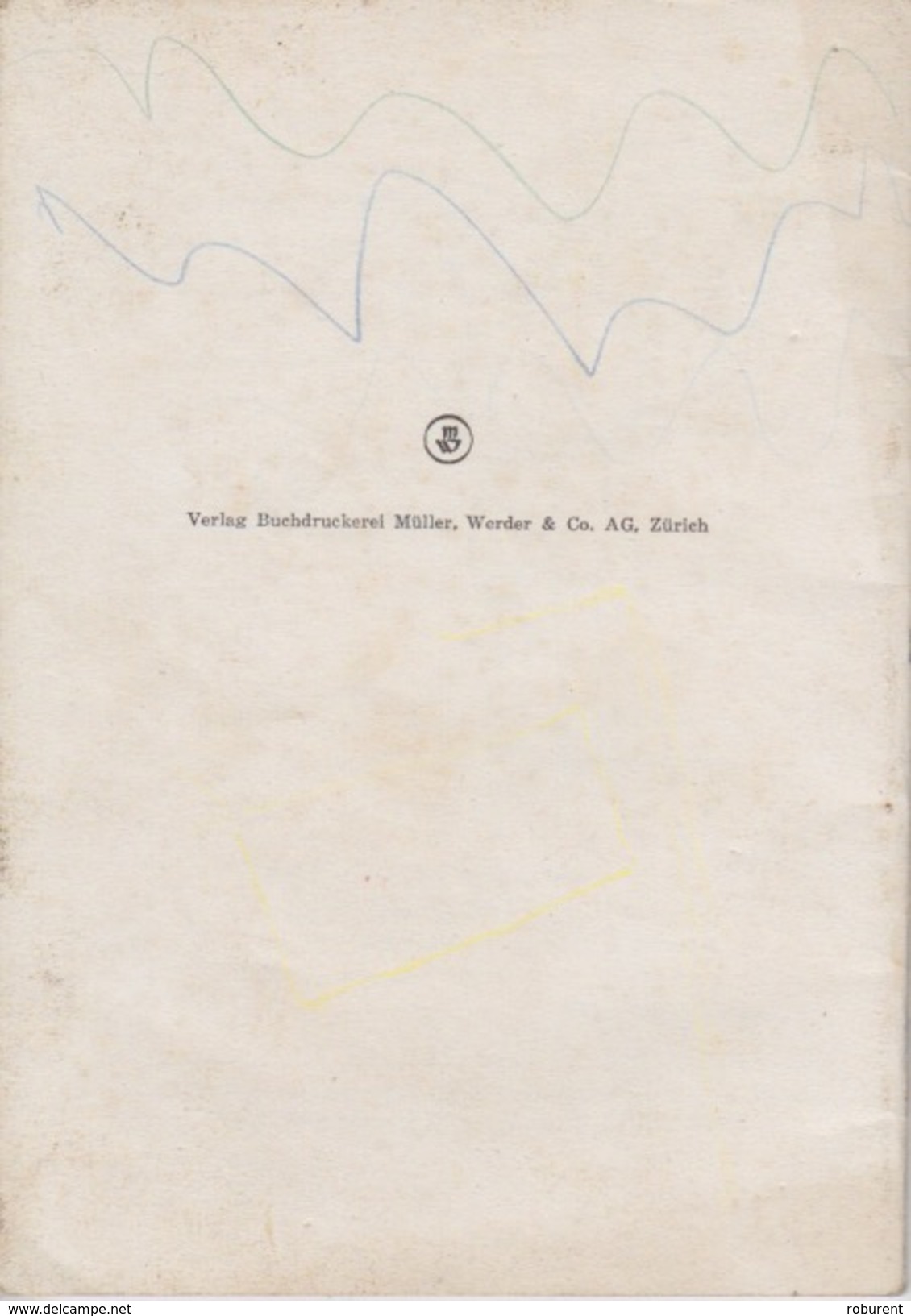 SILVESTERBUCHLEIN - KINDERGARTLEIN HELF  78 (1957) - ZURICH - Altri & Non Classificati