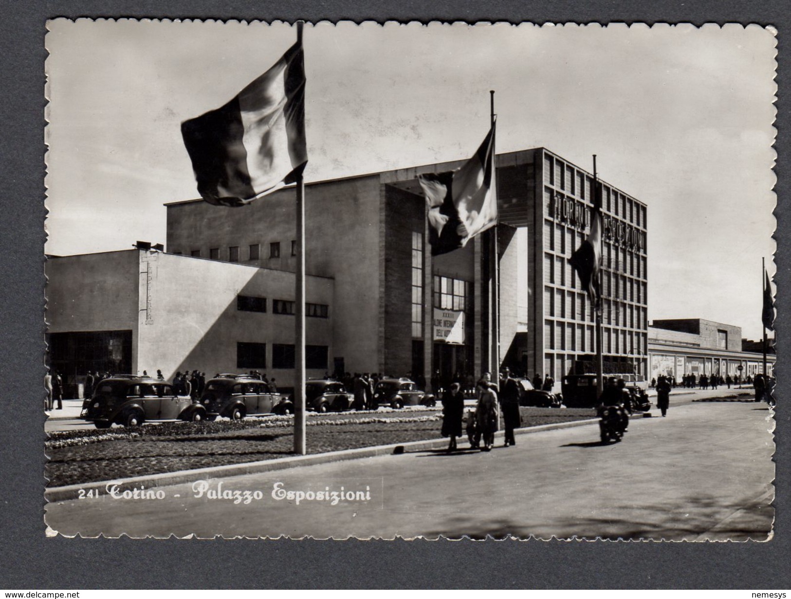 1960 TORINO PALAZZO DELLE ESPOSIZIONI FG V SEE 2 SCANS ANIMATA - Mostre, Esposizioni