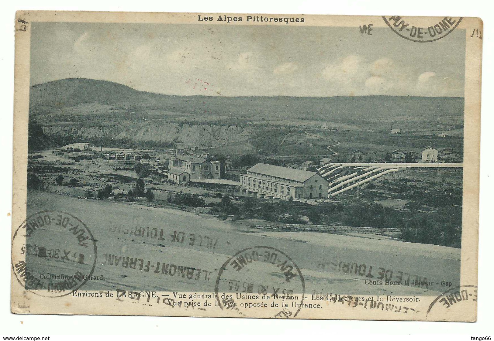 LA RAGNE VUE DES USINES DE BEYNON (ALPES) - Industrie