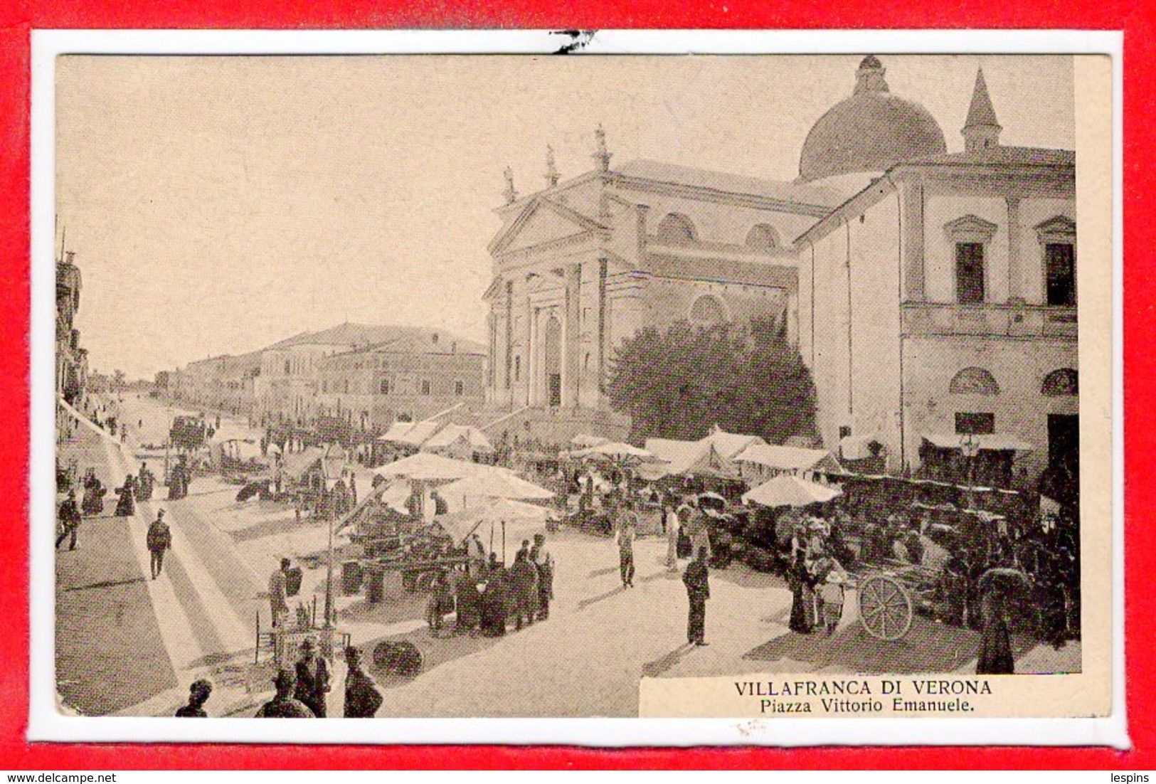 ITALIE  -- VERONA - Villafranca Di - Piazza Vittorio Emmanuele - Verona