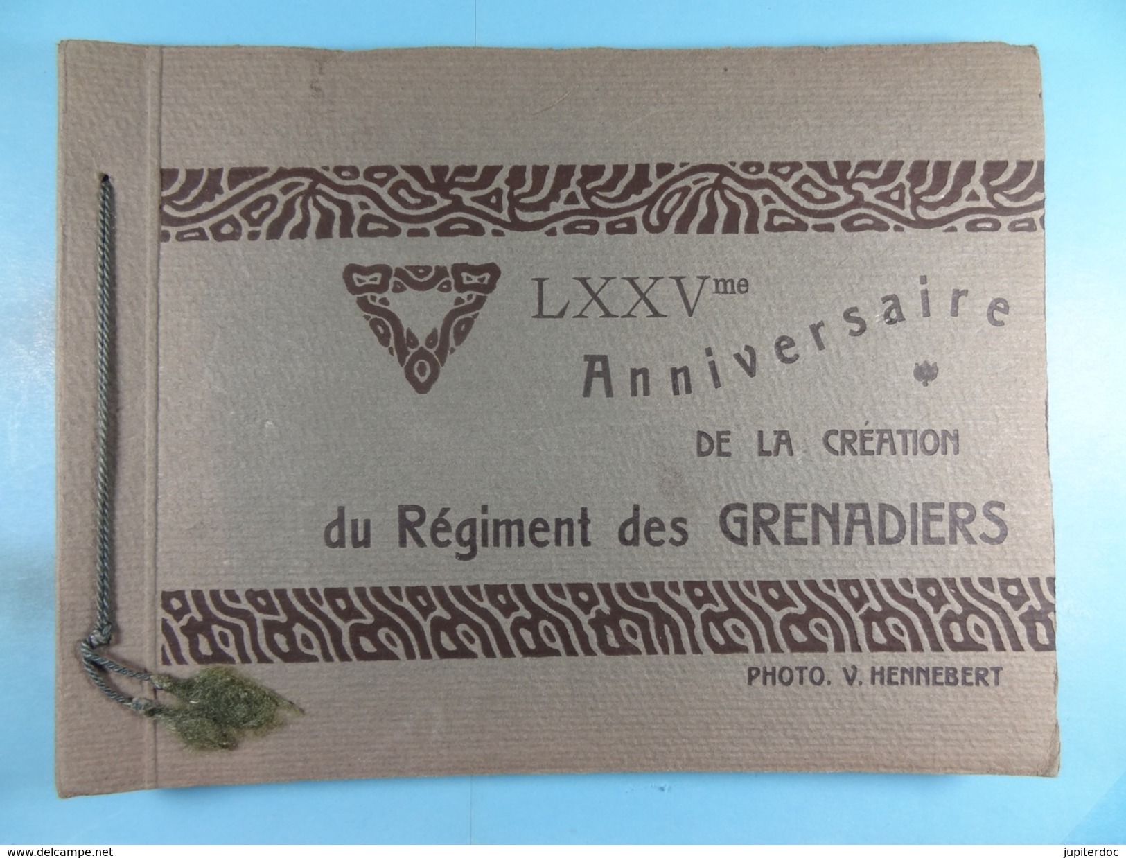 Album LXXVme Anniversaire De La Création Du Régiment Des Grenadiers 12 Photos 17cm X 12cm (escrime,gymnastique, Défilé.) - Guerre, Militaire