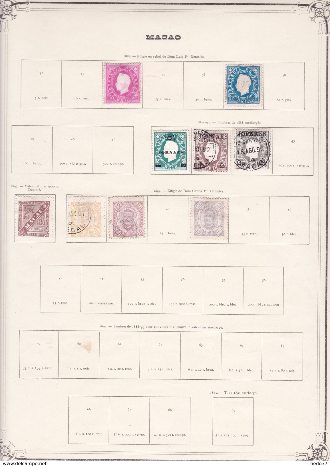 Macao - Collection Vendue Page Par Page - Timbres Oblitérés / Neufs * (avec Charnière) -Qualité B/TB - Used Stamps