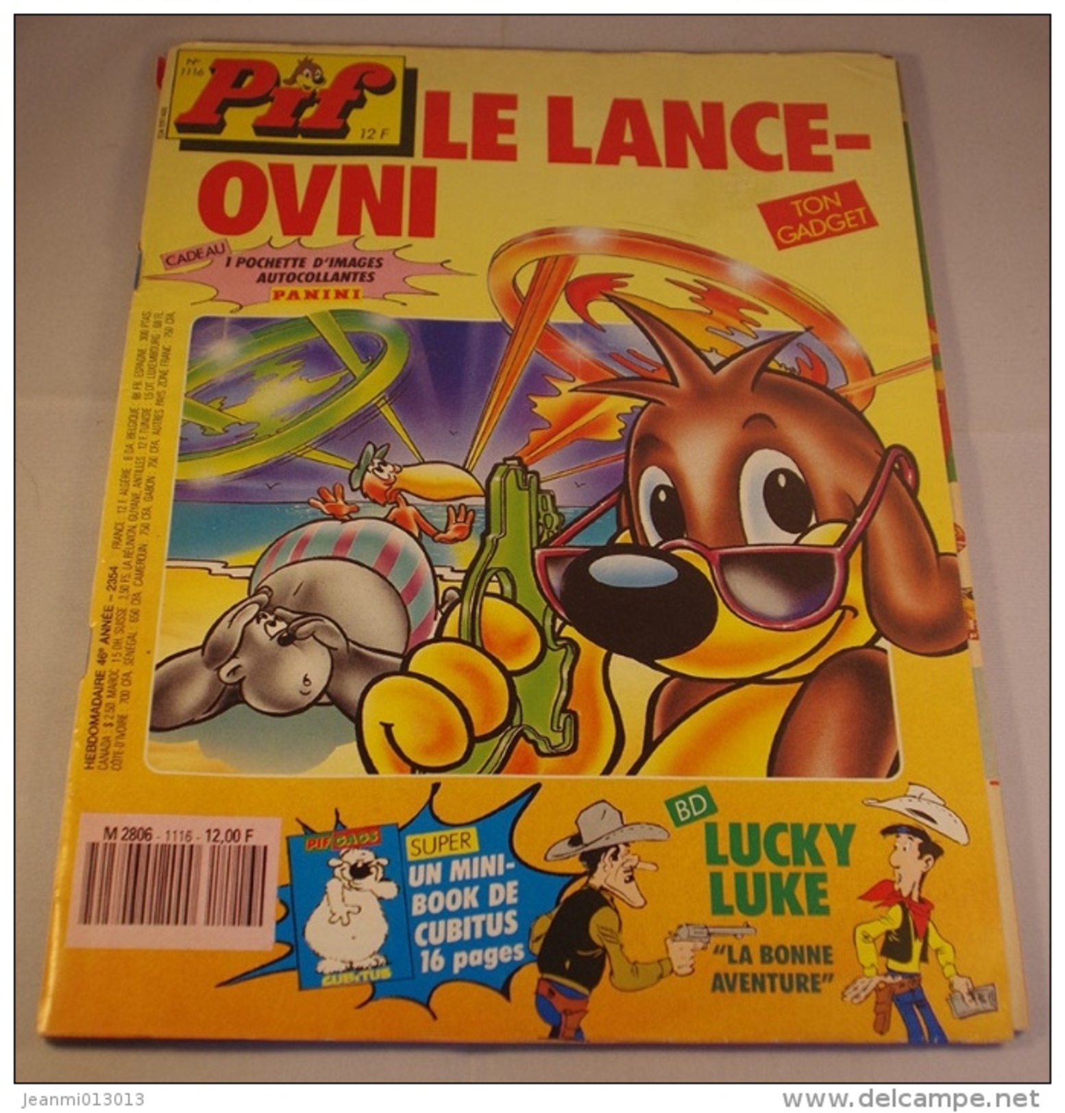 Pif. N°1116. Année 1990. - Pif - Autres