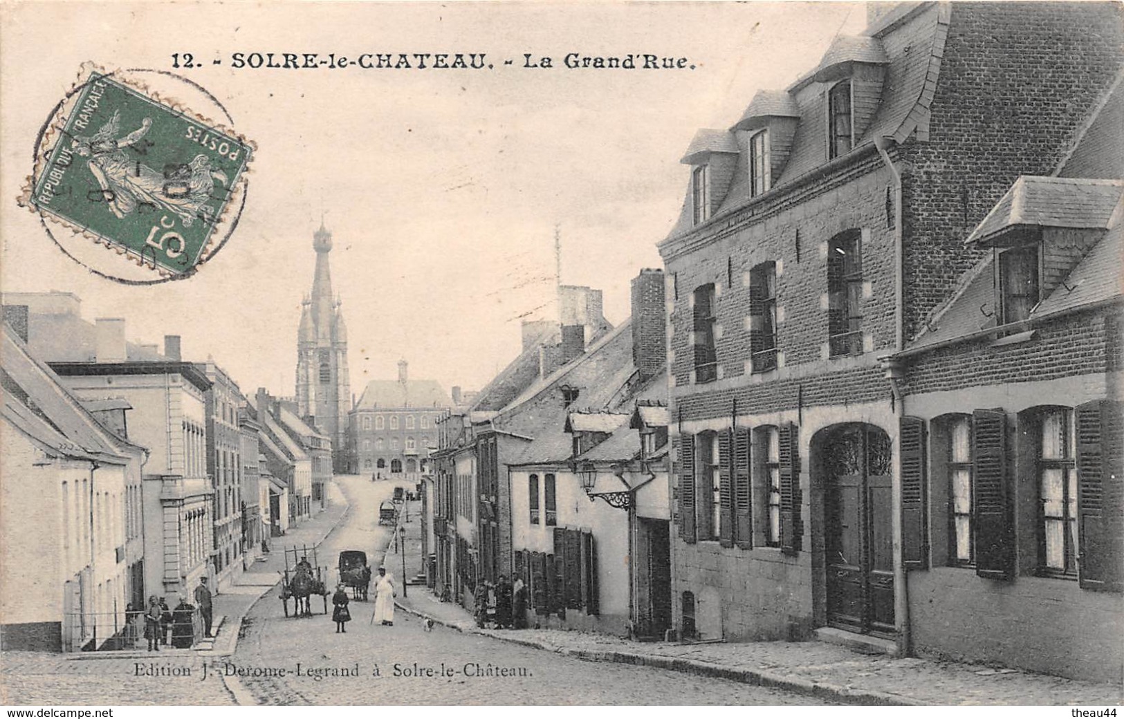 ¤¤  -   12   -  SOLRE-le-CHATEAU   -  La Grand'Rue   -  ¤¤ - Solre Le Chateau