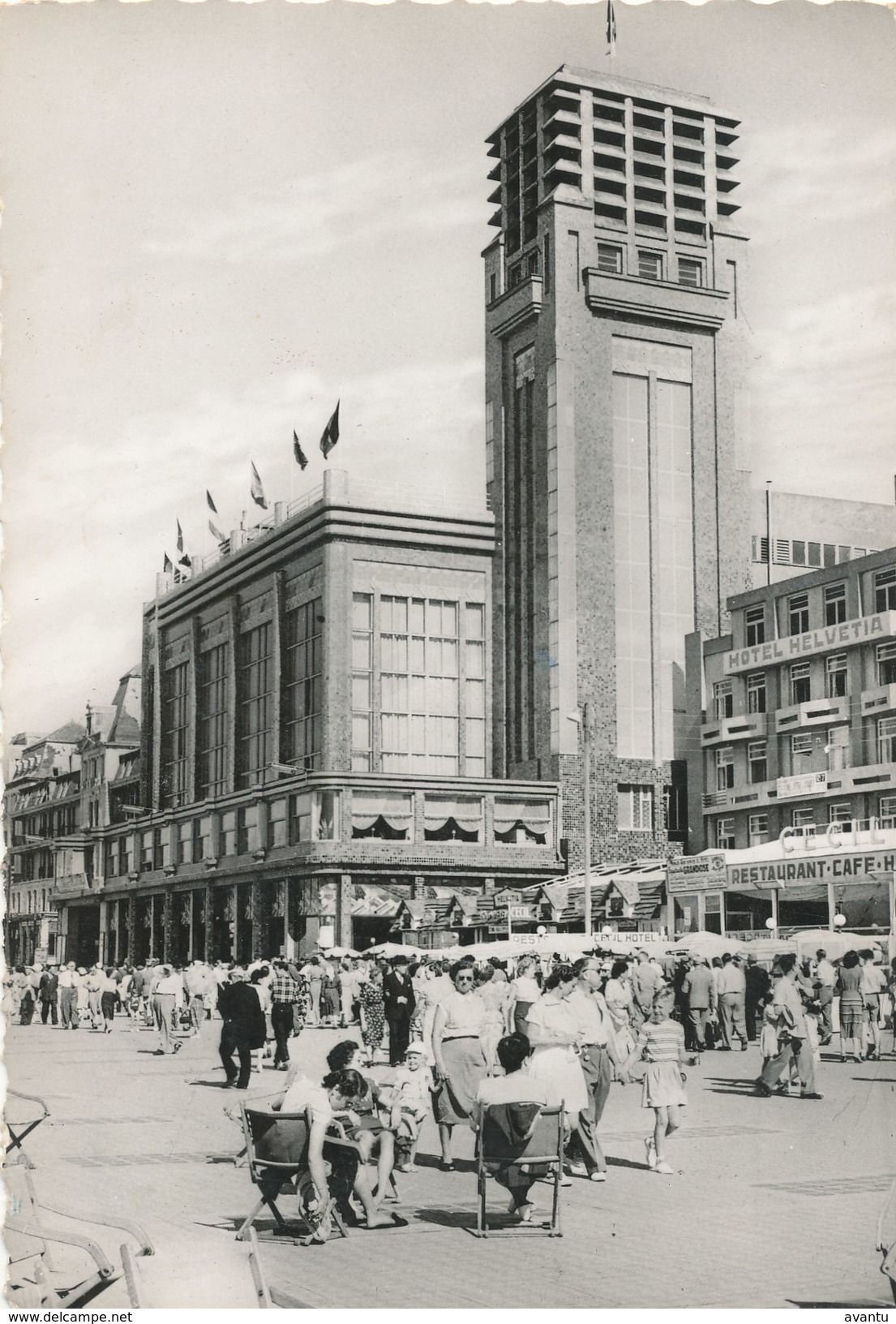 BLANKENBERGE / CASINO KURSAAL EN ZEEDIJK - Blankenberge