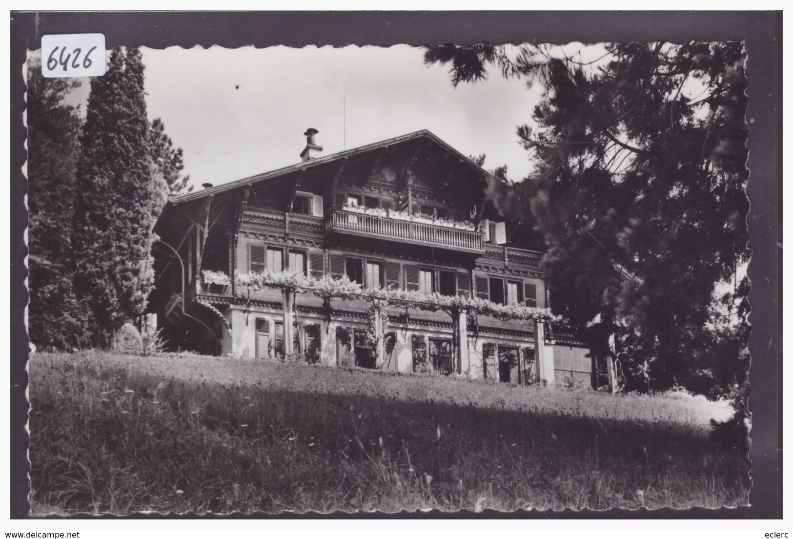 DISTRICT DE VEVEY /// CORSIER - CHALET DE NANT - TB - Corsier-sur-Vevey