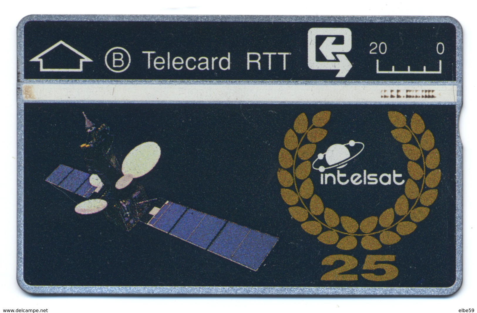 Belgique, Belgacom, Telecard 20, Thème, Espace, Satellite De Communications Intelsat - Spazio