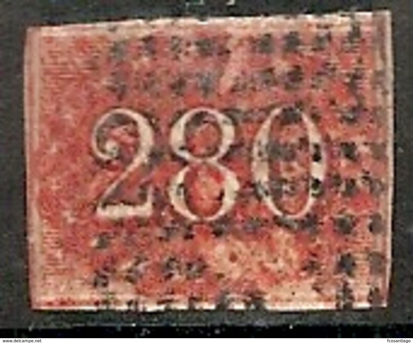 BRASIL 1854/61 - Yvert #21 - VFU - Used Stamps