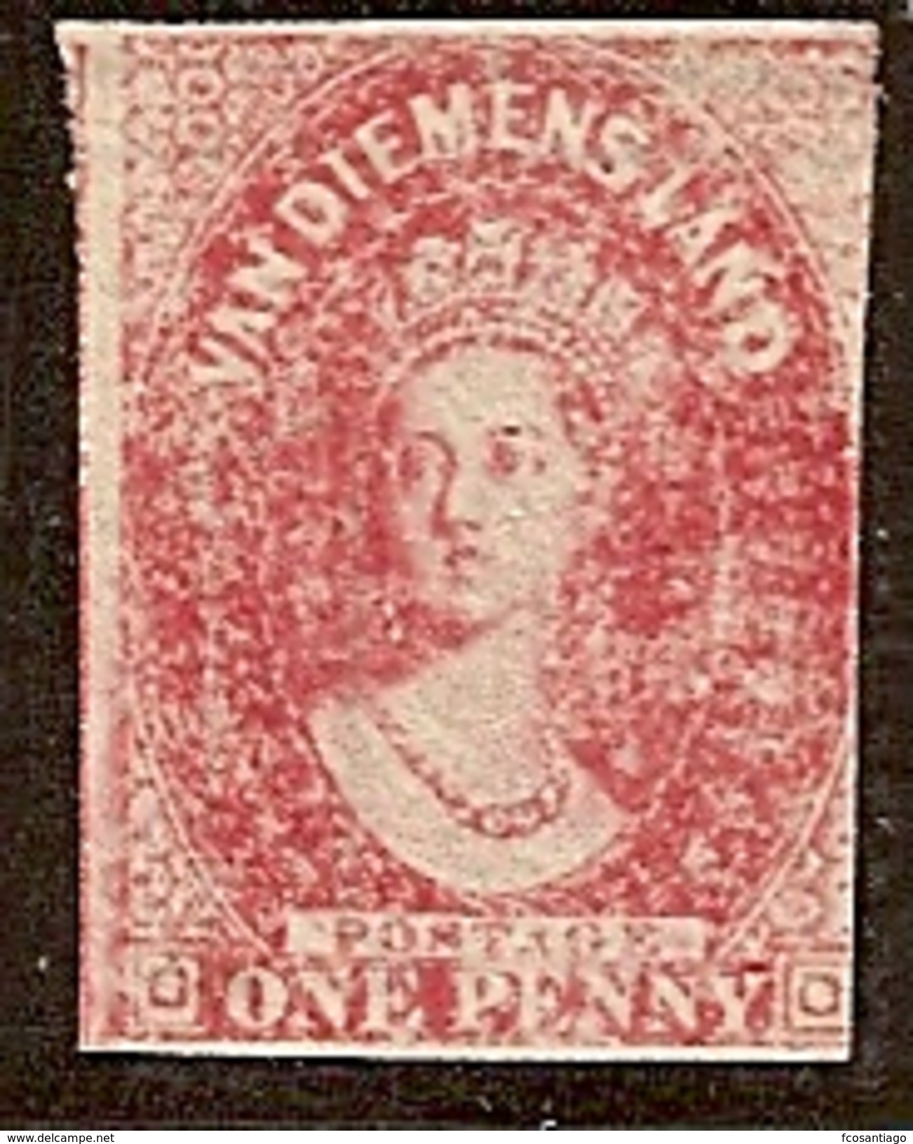 AUSTRALIA/TASMANIA - Yvert #10 - (*) Mint No Gum - Usados