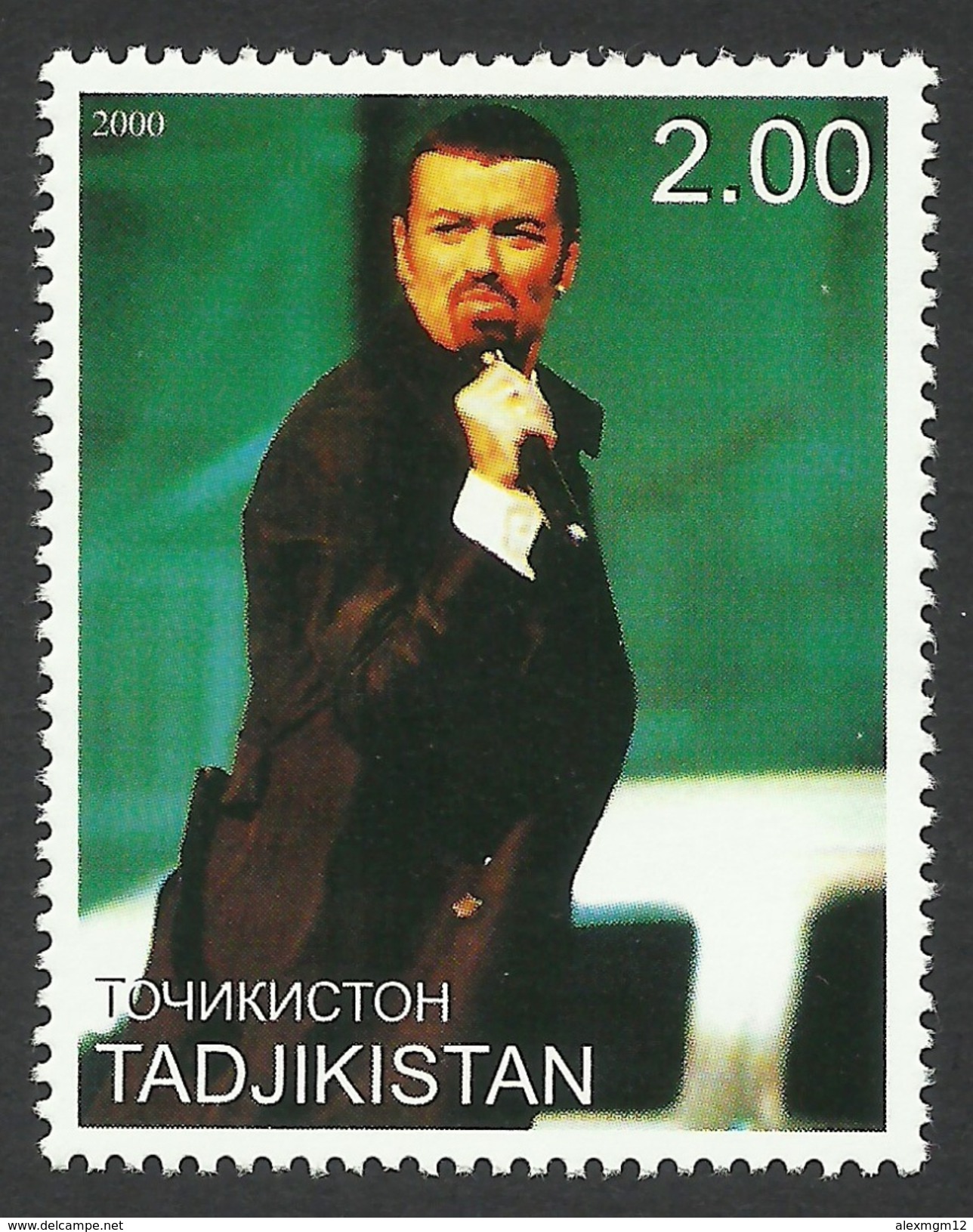 Tajikistan, 2 S. 2000, George Michael, MNH - Tajikistan