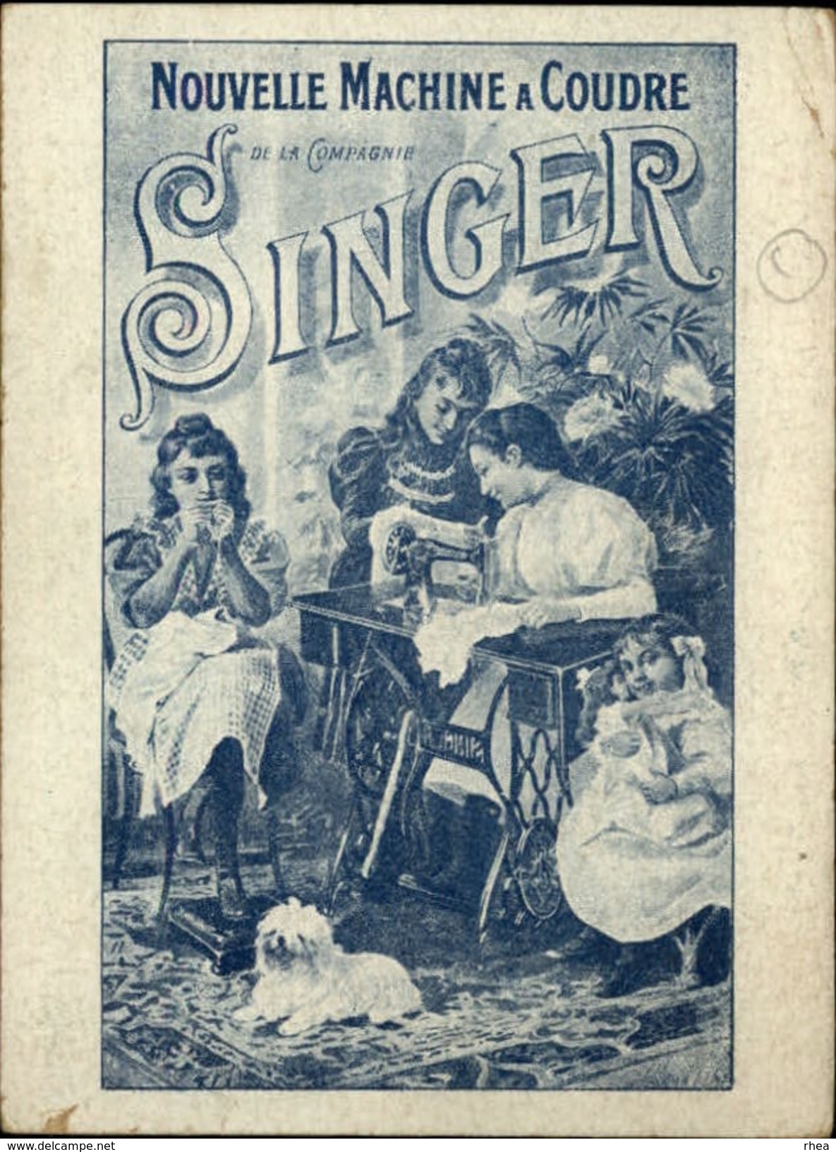 MACHINES A COUDRE - PUB SINGER - Exposition 1900 - Autres & Non Classés