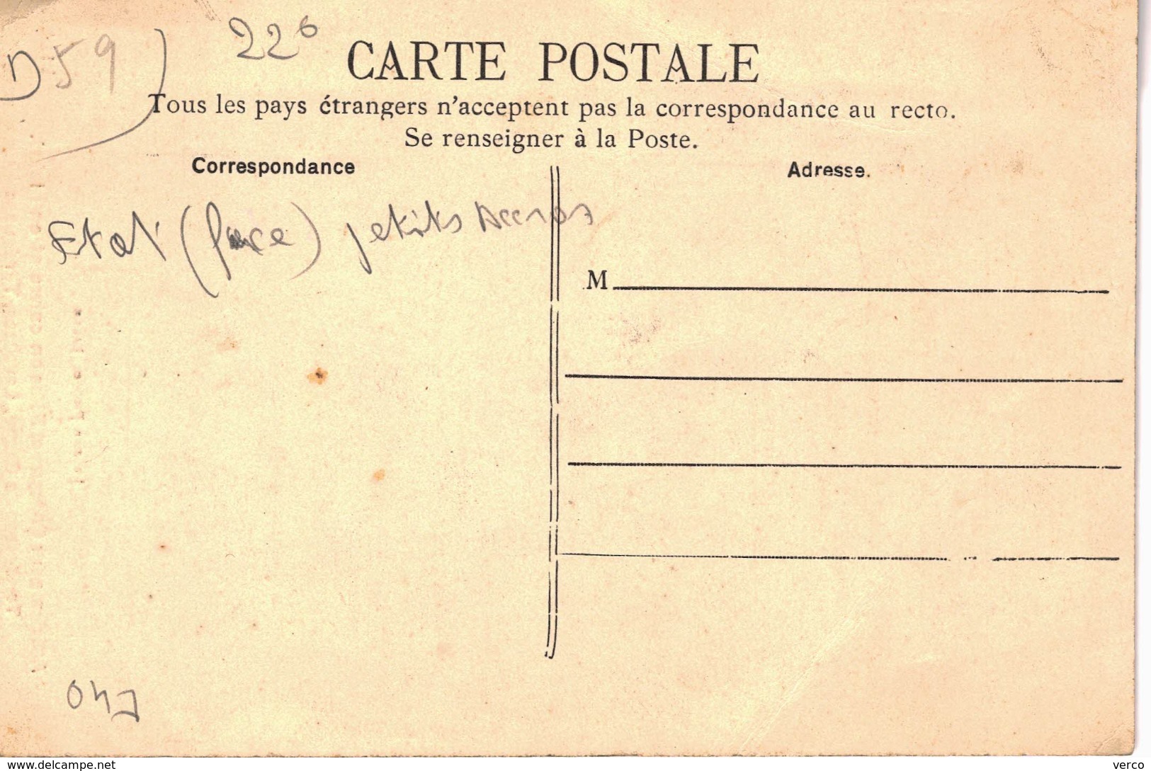 Carte Postale Ancienne De LILLE - Lille