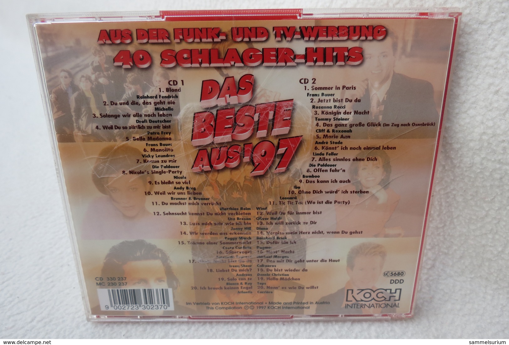 2 CDs "Das Beste Aus ´97" 40 Schlager-Hits - Hit-Compilations