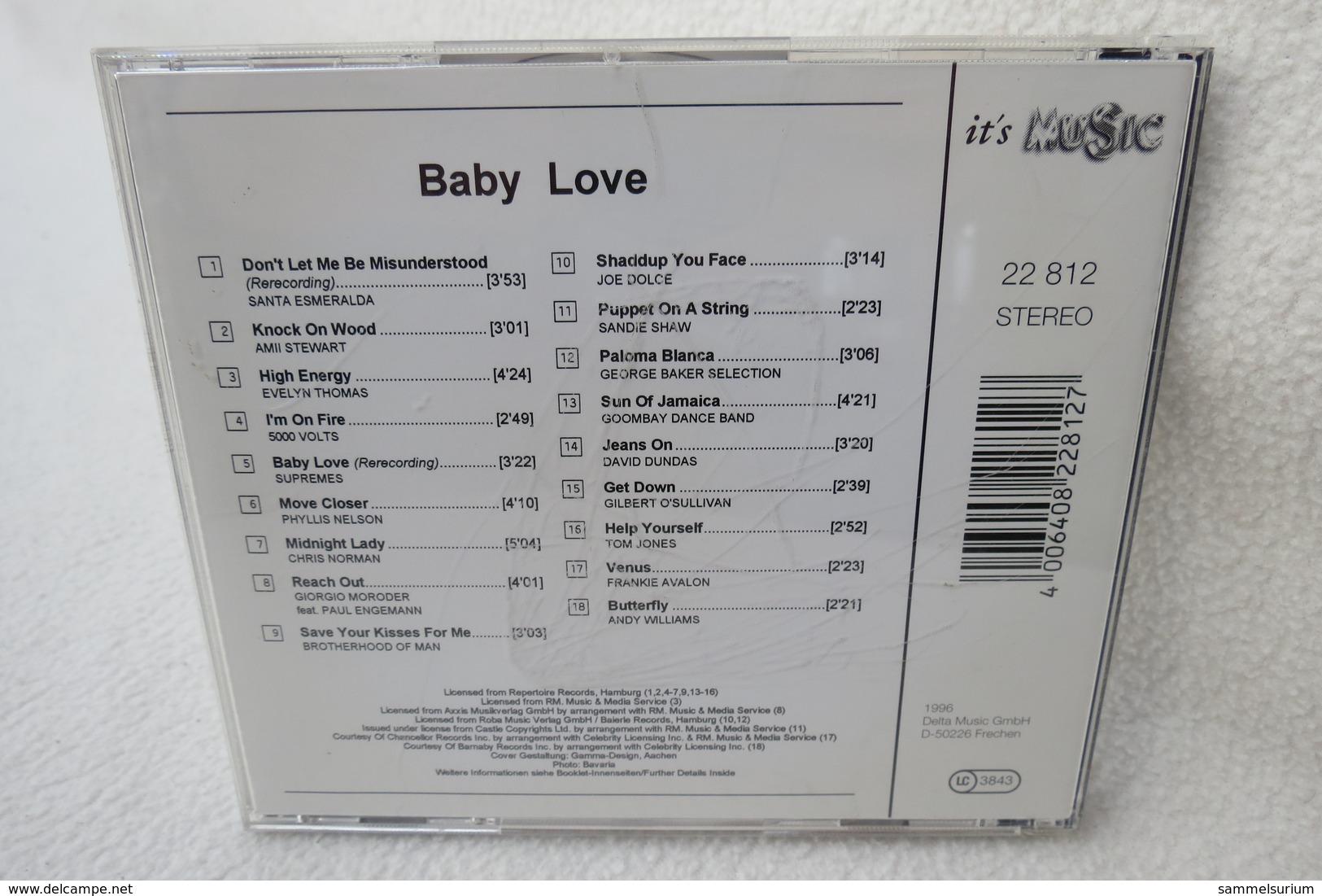 CD "Baby Love" Superstarke No.1 Hits - Hit-Compilations