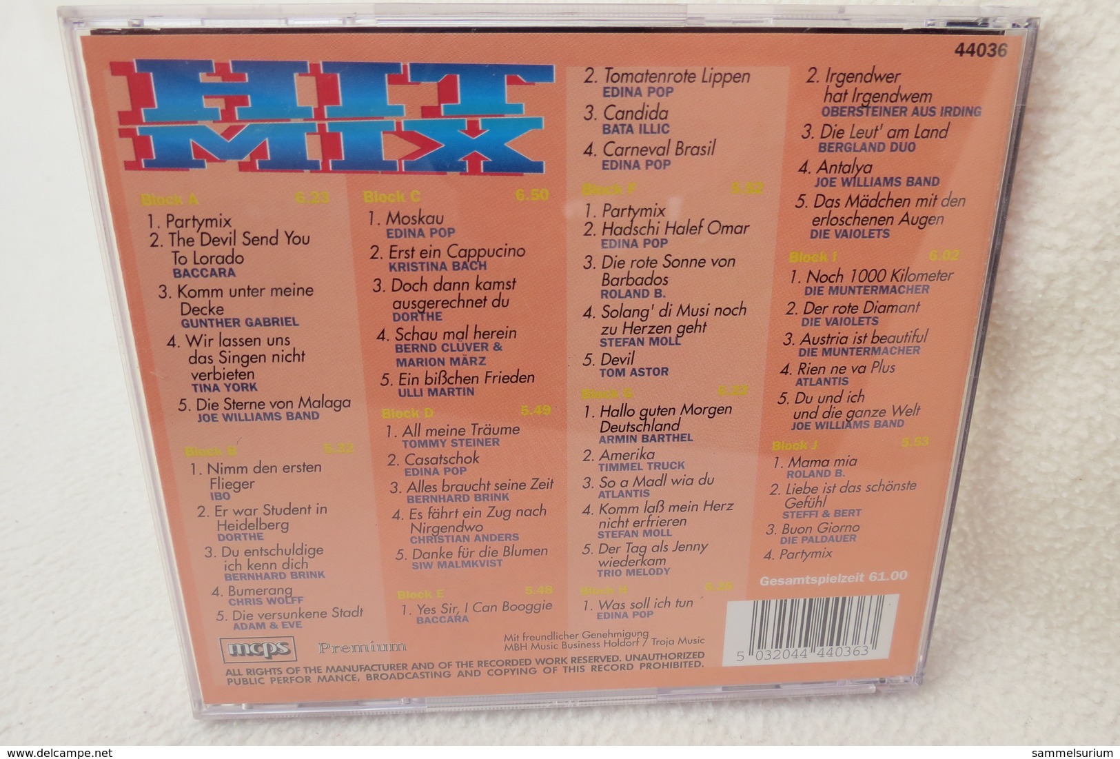 CD "Hit Mix" - Hit-Compilations