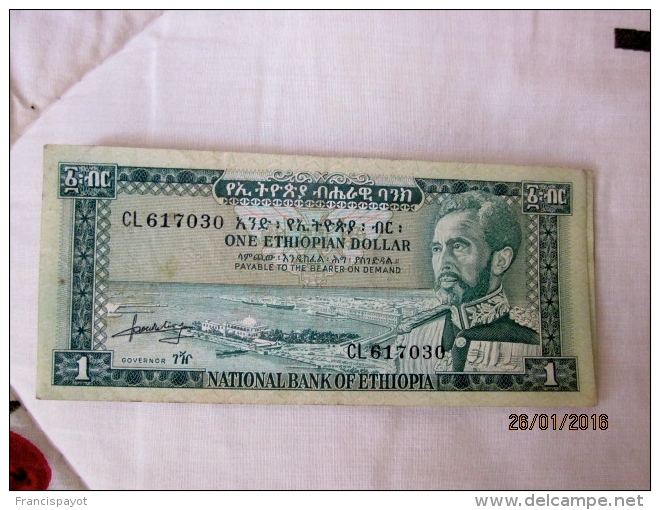 Ethiopie: 1 $ET 1966 - Ethiopie