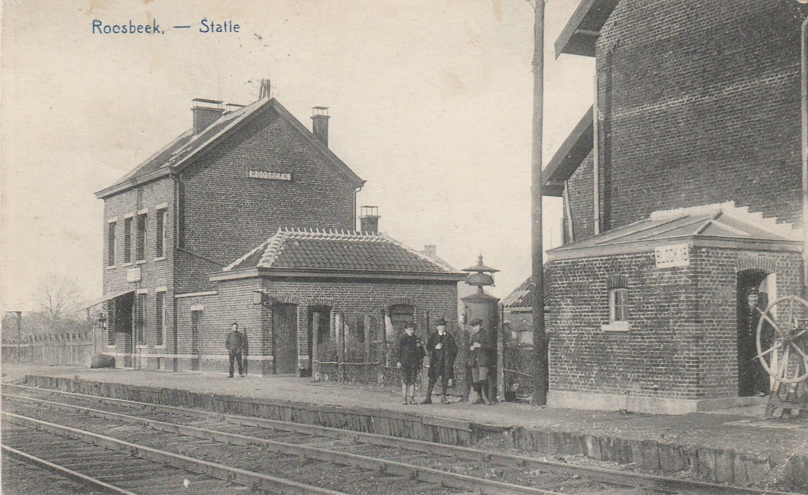 Roosbeek , Statie ,station ,intérieur De Gare - Boutersem