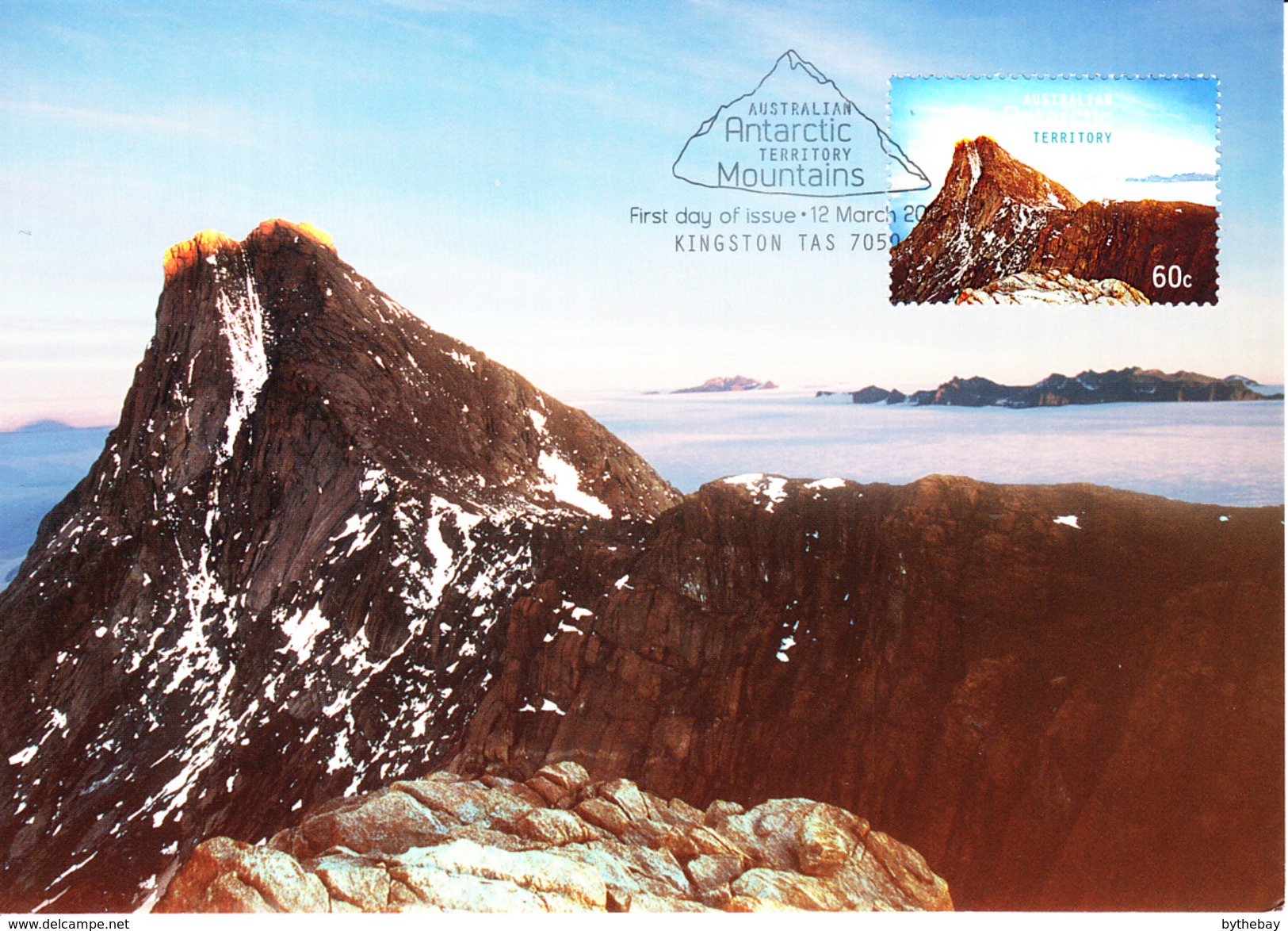 Australian Antarctic Territory Maxicard 2013 60c Mt. Parsons, David Range - Mountains - Cartes-maximum