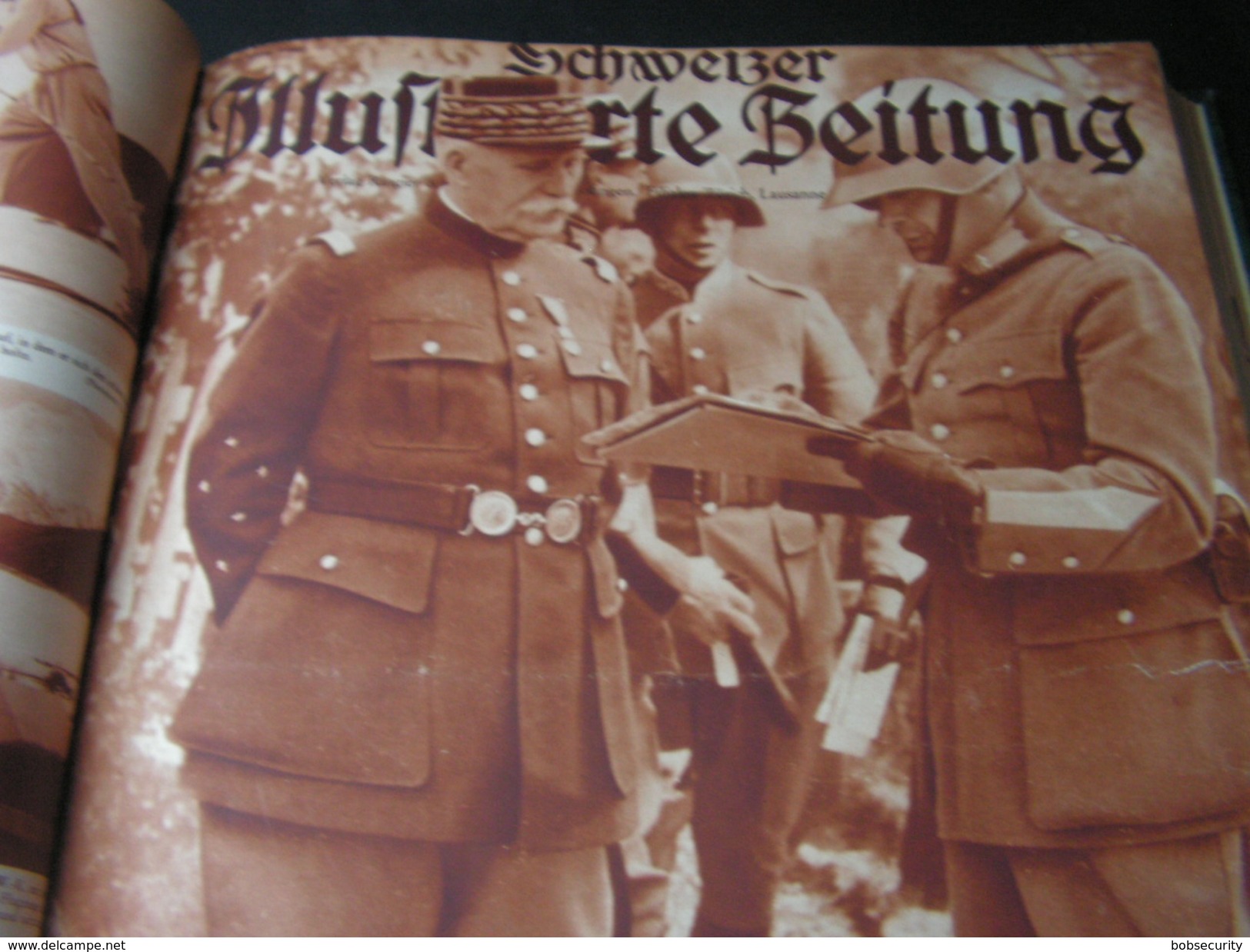 Schweizer Ilustrierte 1939 Teil I Januar bis Juni als Buch , Sport , Krieg , Reklame , Eregnise, Katastrophen