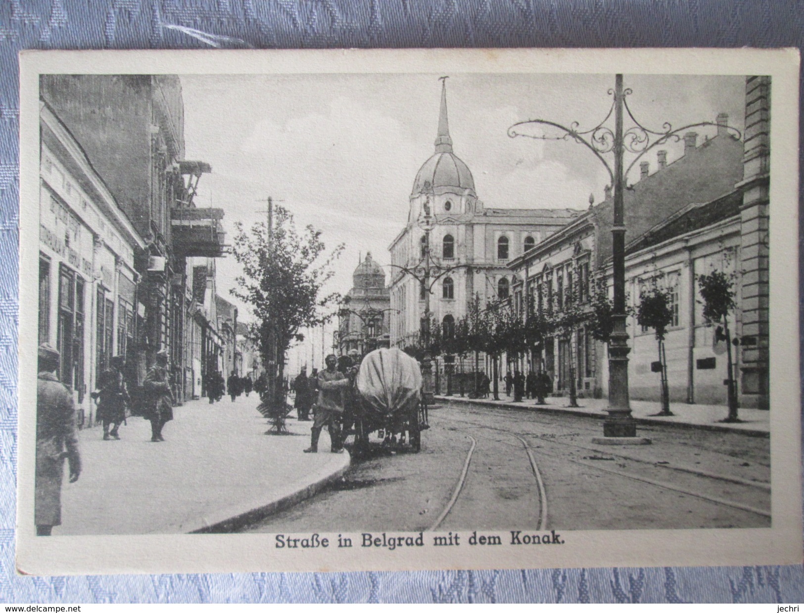 STRASE IN BELGRAD MIT DEM KONAK - Serbien