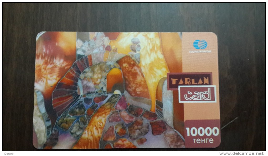 Kazakhstan-tarlan Card-10.000tehre-used Card+1card Prepiad Free - Kazachstan