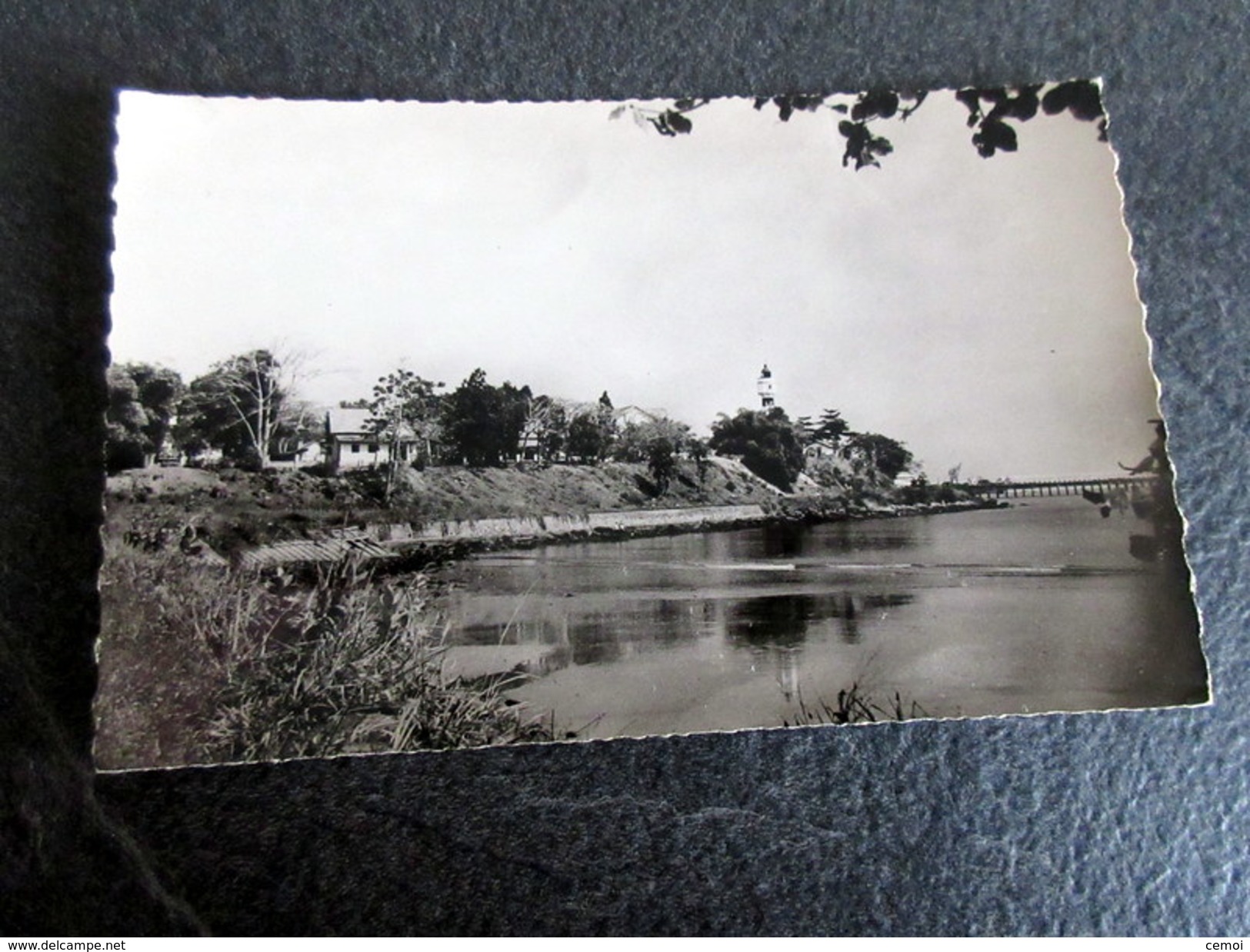 CPSM - POINTE NOIRE - Moyen Congo - Vue Sur La Plage Mondaine - 1952 - Pointe-Noire