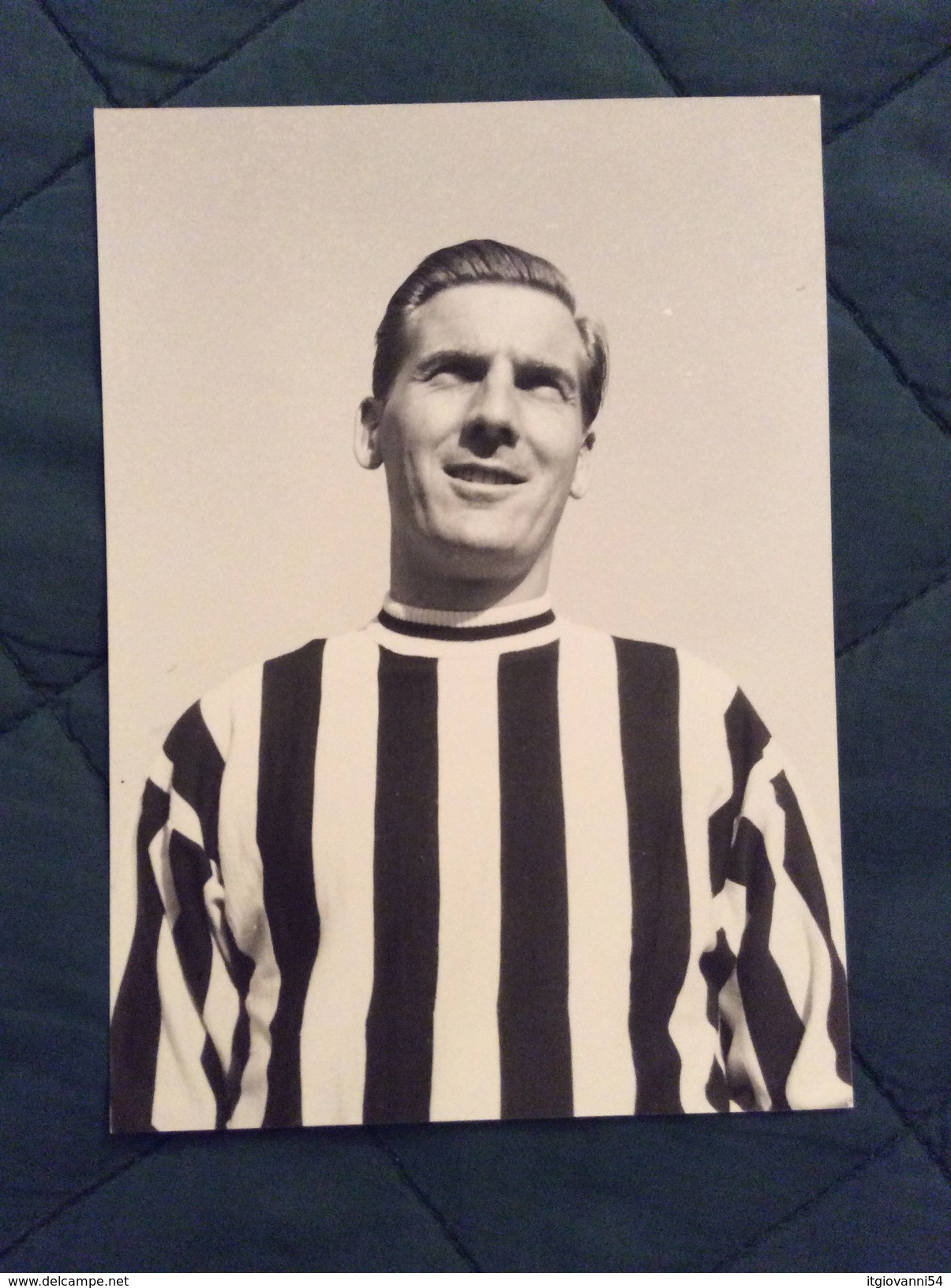 Fotografia Originale Di CARL AAGE PRAEST Della Juventus - Football