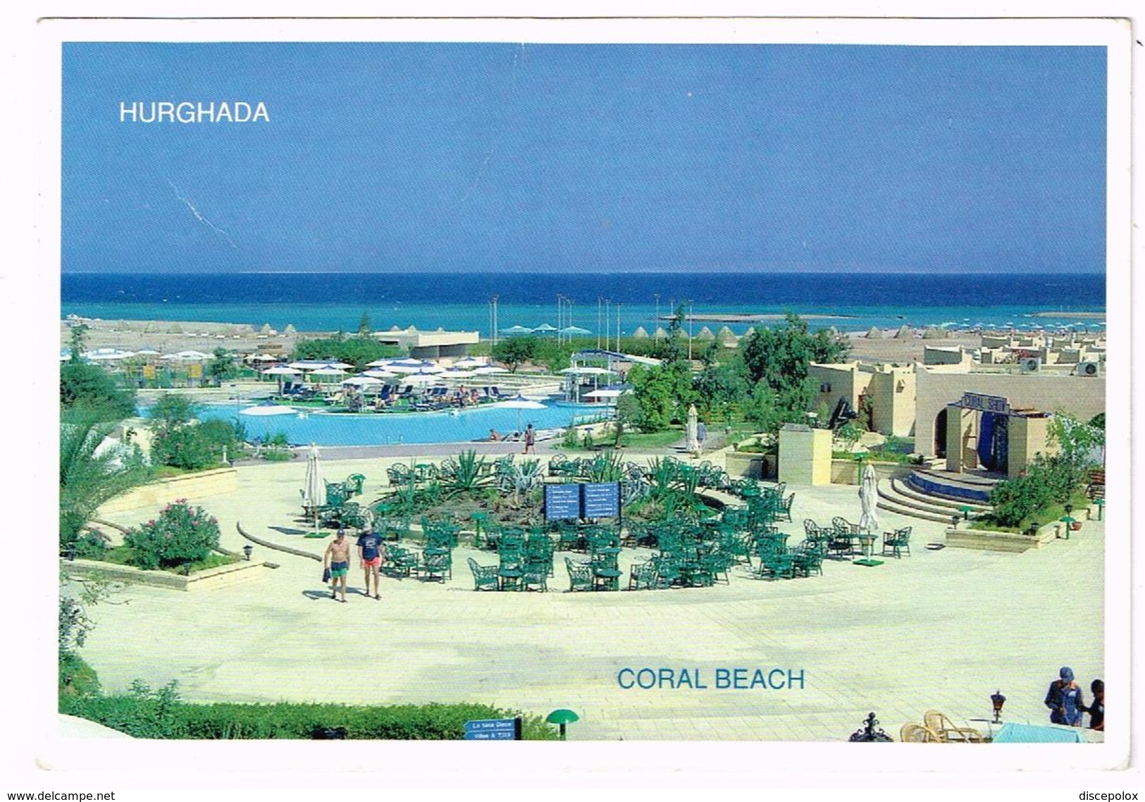 T1465 Hurghada - Coral Beach / Non Viaggiata - Hurghada