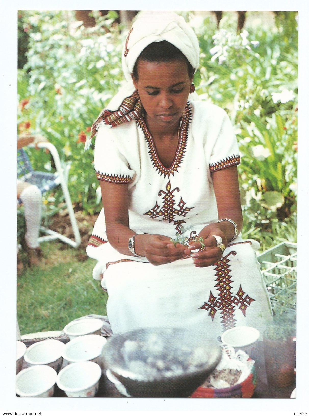 8310 - Coffee Ceremony , Addis Hababa Hilton Hôtel - écrite Non Timbrée - Ethiopie