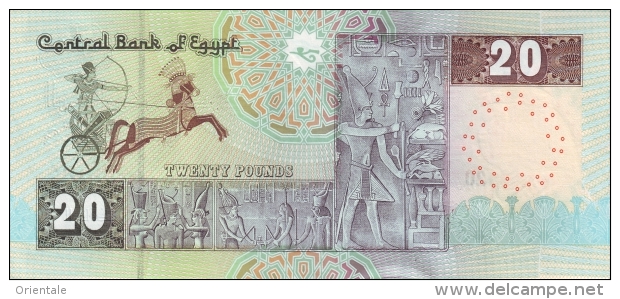 EGYPT  P. 65h 20 P 2012 UNC - Egipto