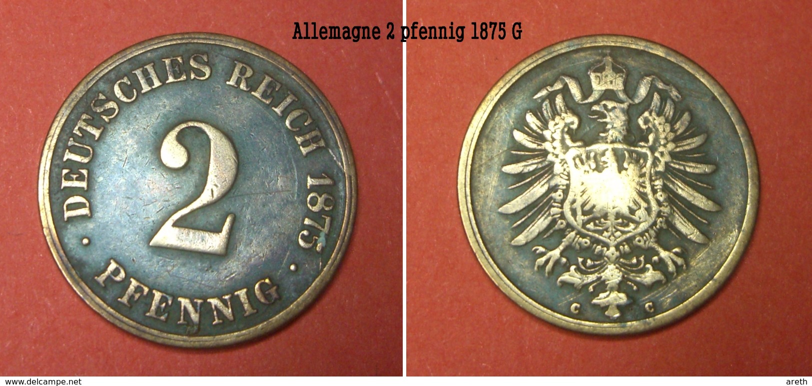 Allemagne -  2  Pfennig 1975 - 2 Pfennig