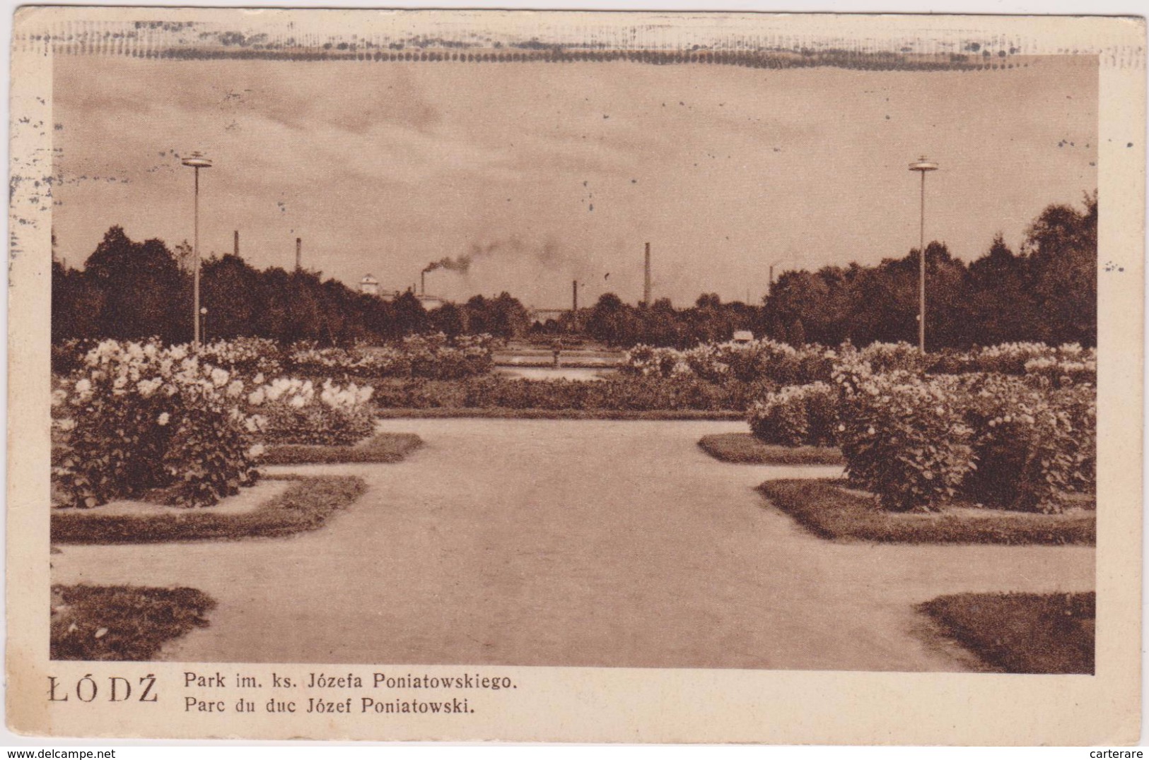 POLOGNE ,LODZ,voivodie,POLSKA,TIMBRE,1936 - Poland