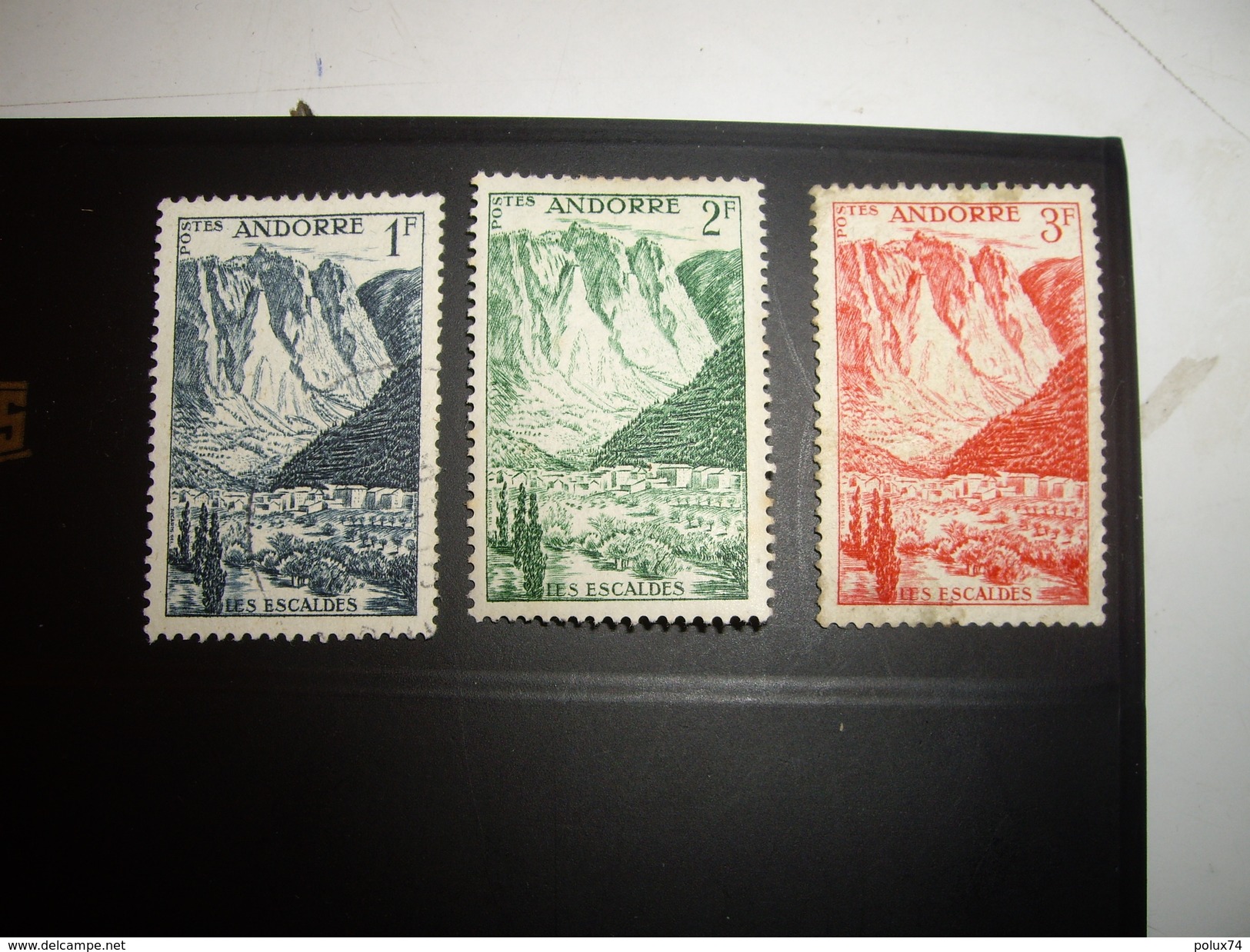 Stamp ANDORRE  2 Neuf+ Oblitéré - Unused Stamps