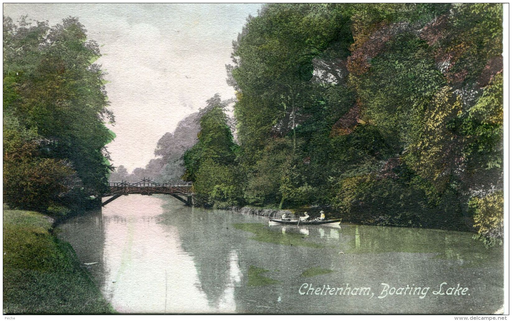 N°29905 -old Card -Cheltenham, Boating Lake- - Cheltenham