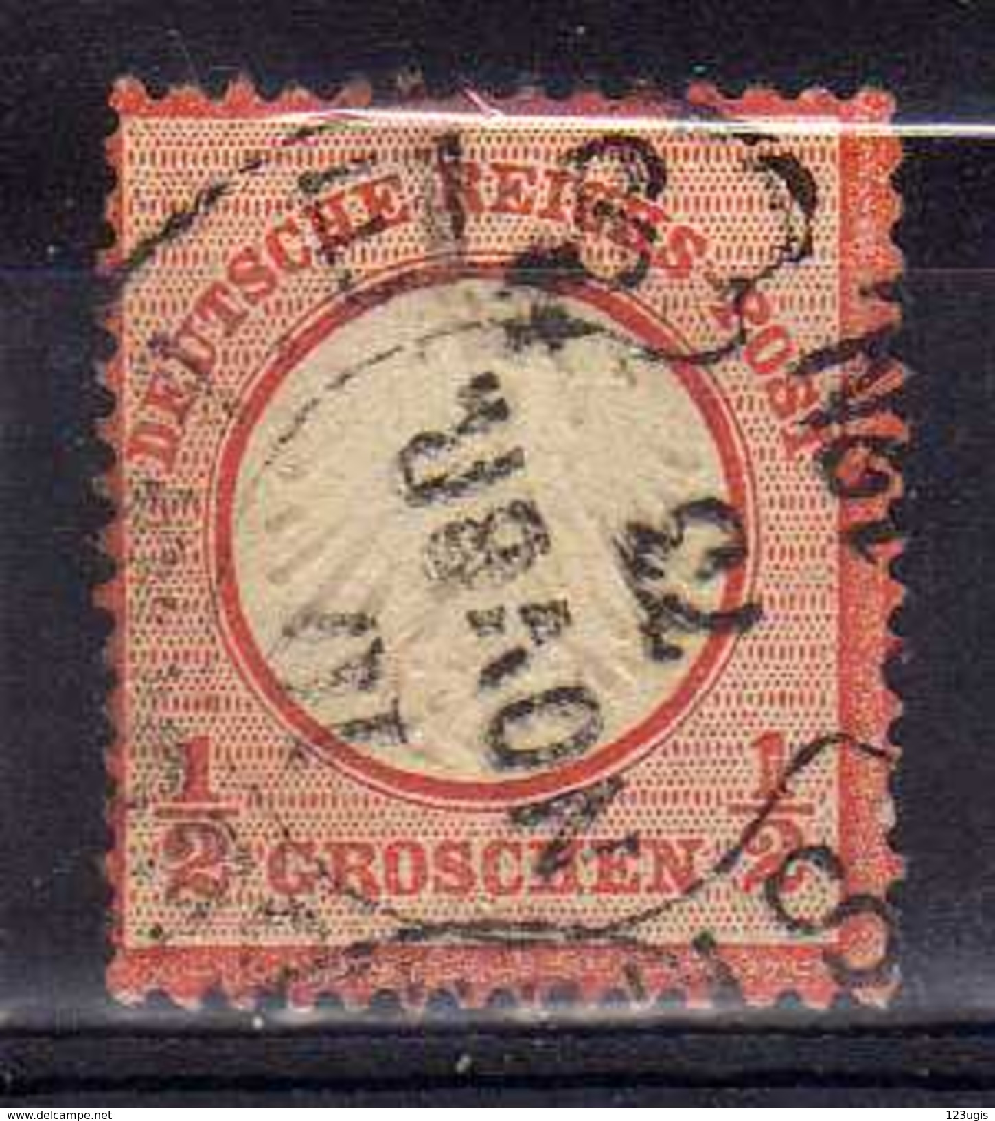 Deutsches Reich, 1872, Mi 3, Gestempelt [271216StkKV] - Used Stamps