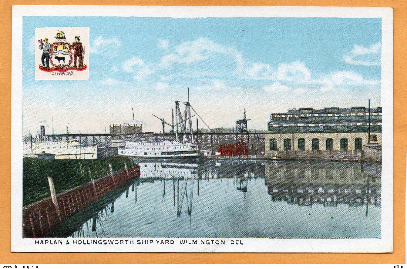Wilmington DE 1920 Postcard - Wilmington
