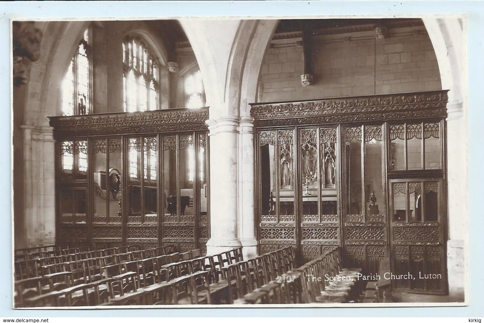 K.I. 714 - Luton - The Screen, Parish Church - Andere & Zonder Classificatie