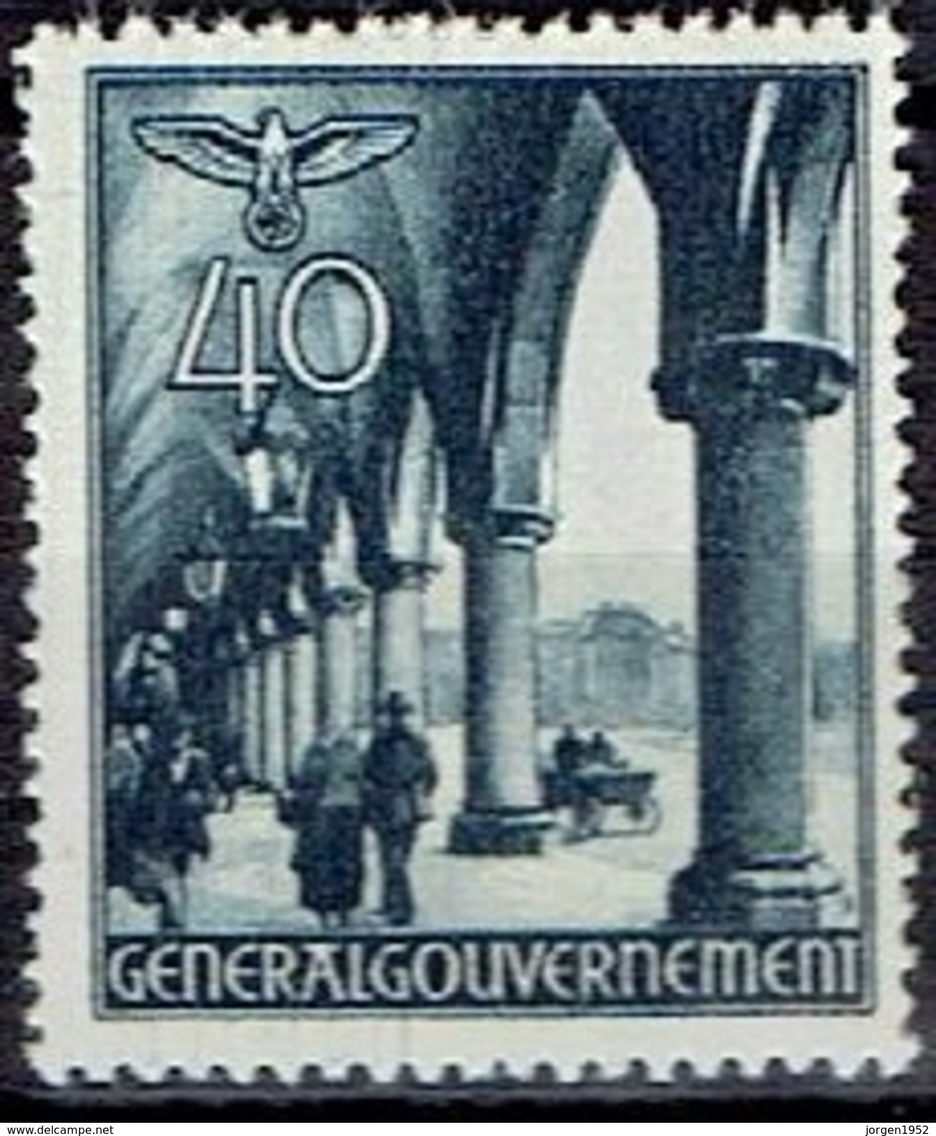 POLAND # GENERAL GOVERNMENT FROM 1940   STAMPWORLD 47** - Algemene Overheid