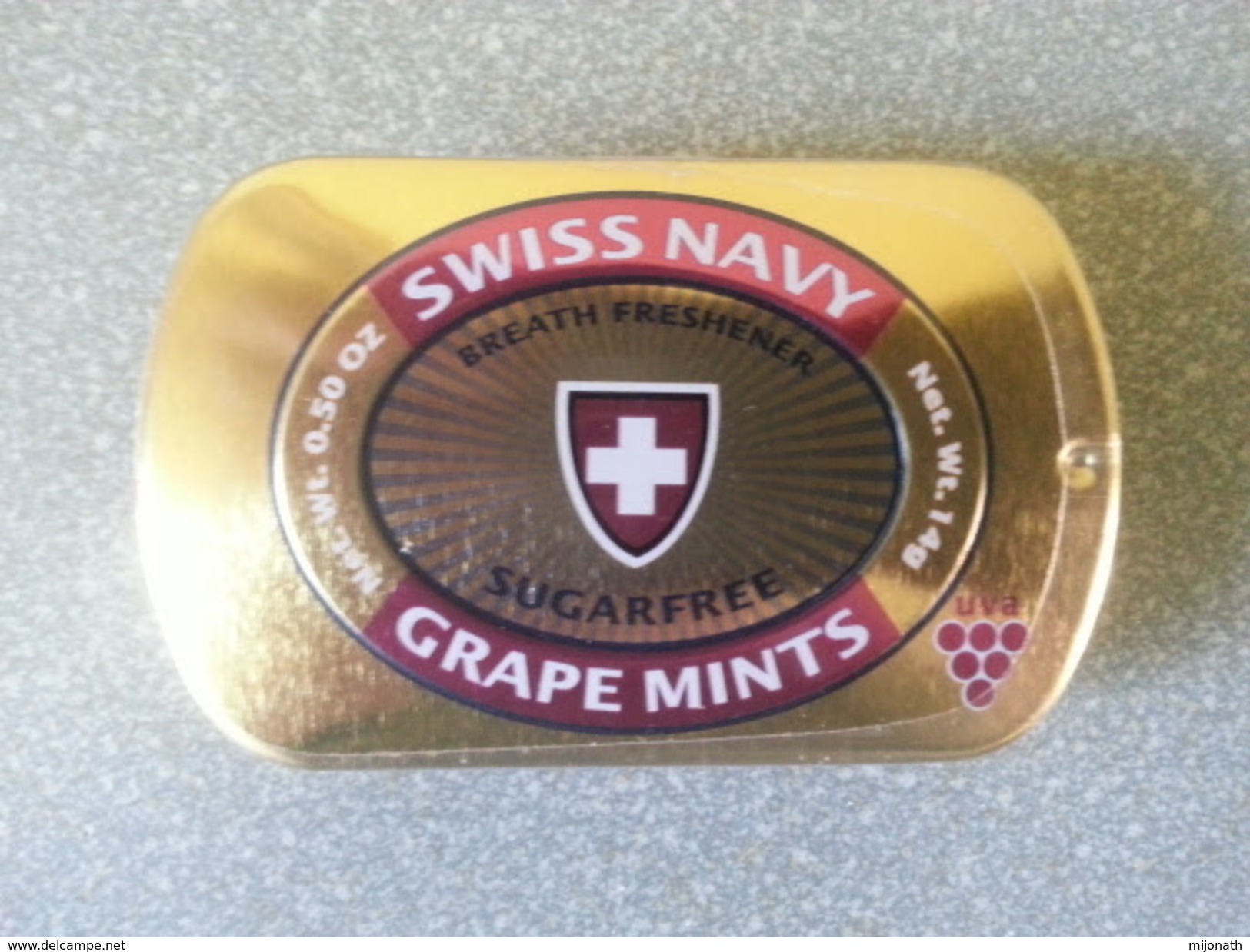 Ac-boîte Métal - Grape Mints - Swiss Army - Sous Cello - Scatole