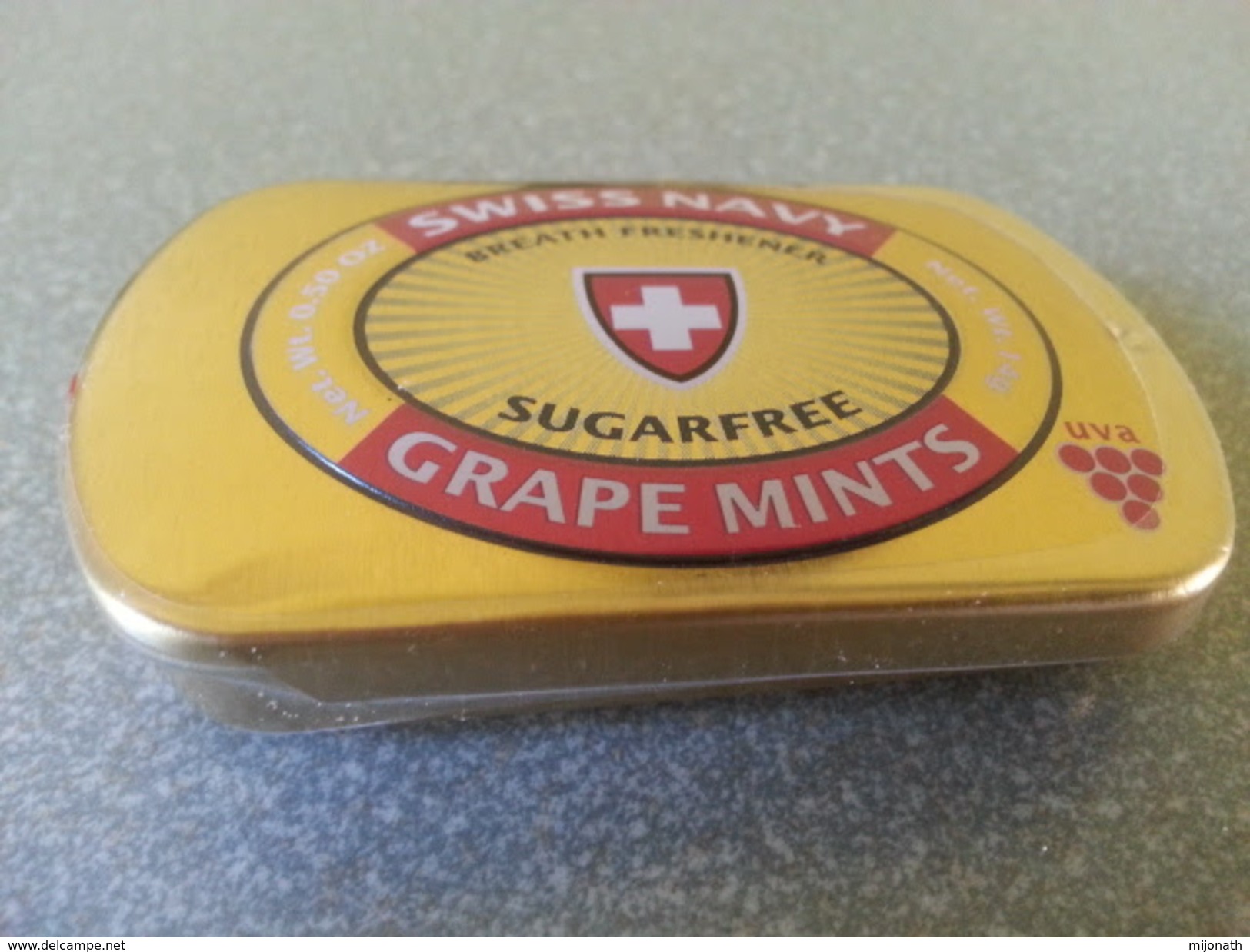 Ac-boîte Métal - Grape Mints - Swiss Army - Sous Cello - Scatole