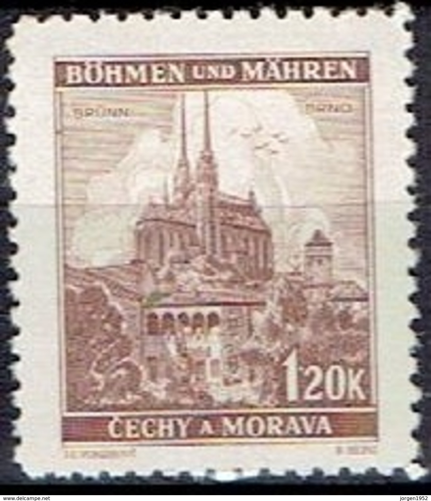 BOHEMIA & MORAVIA #  FROM 1940  STAMPWORLD 53** - Unused Stamps