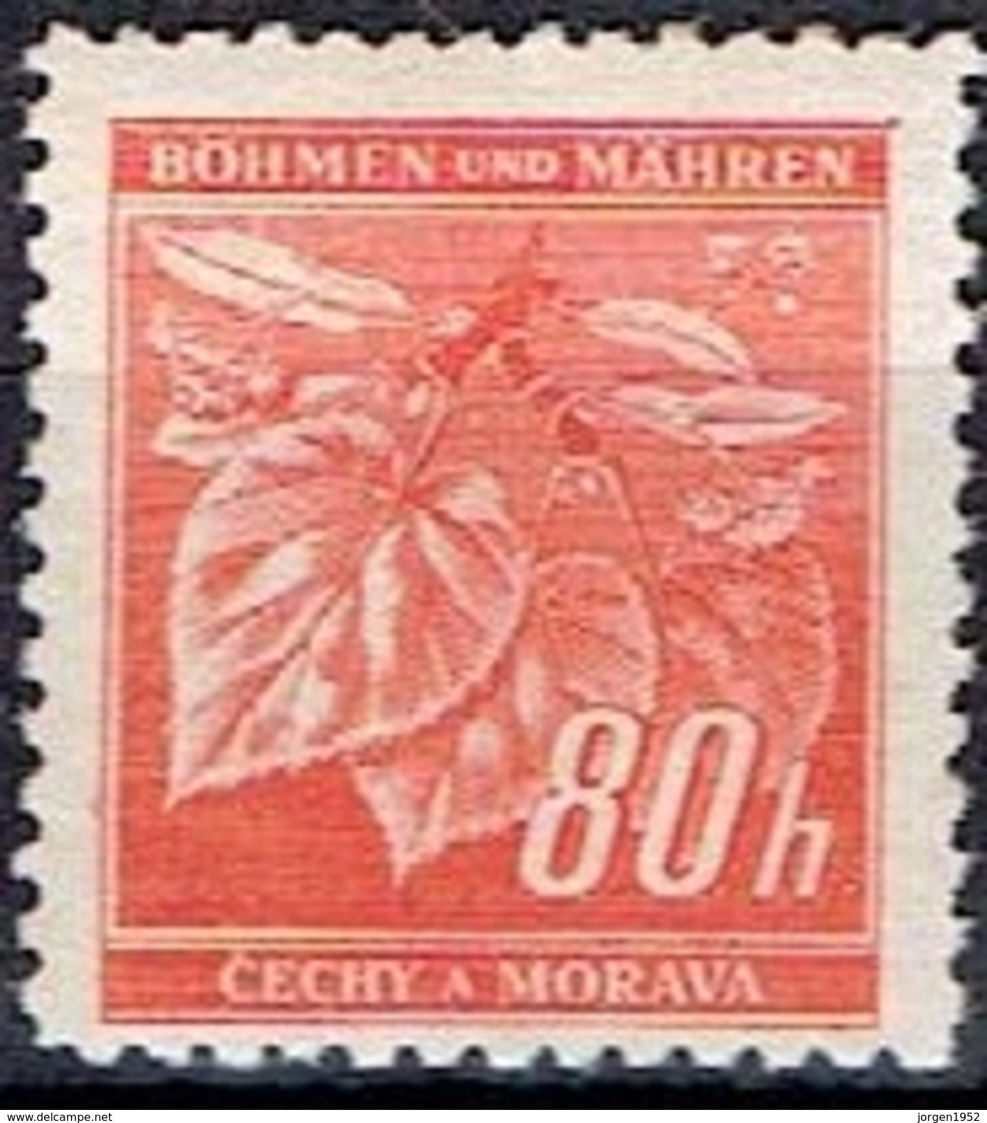 BOHEMIA & MORAVIA #  FROM 1941  STAMPWORLD 78** - Unused Stamps