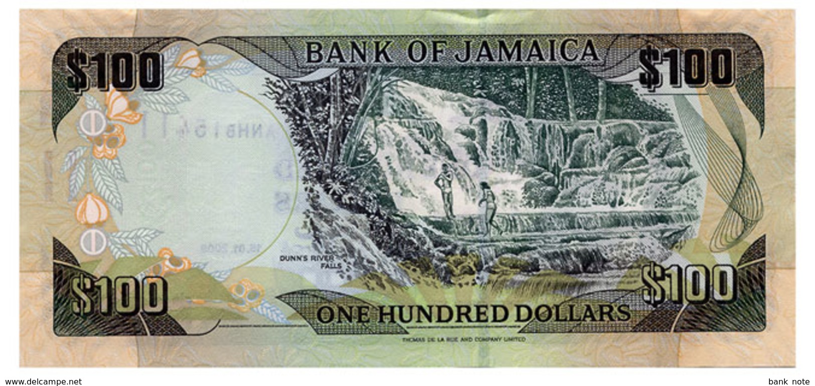 JAMAICA 100 DOLLARS 2009 Pick 84d Unc - Jamaica