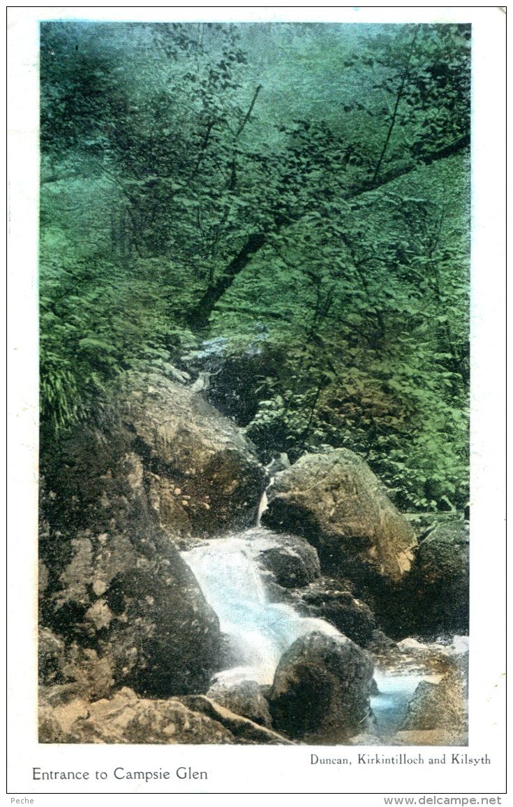 N°29911 -old Card -entrance To Capsie Glen- - Shetland