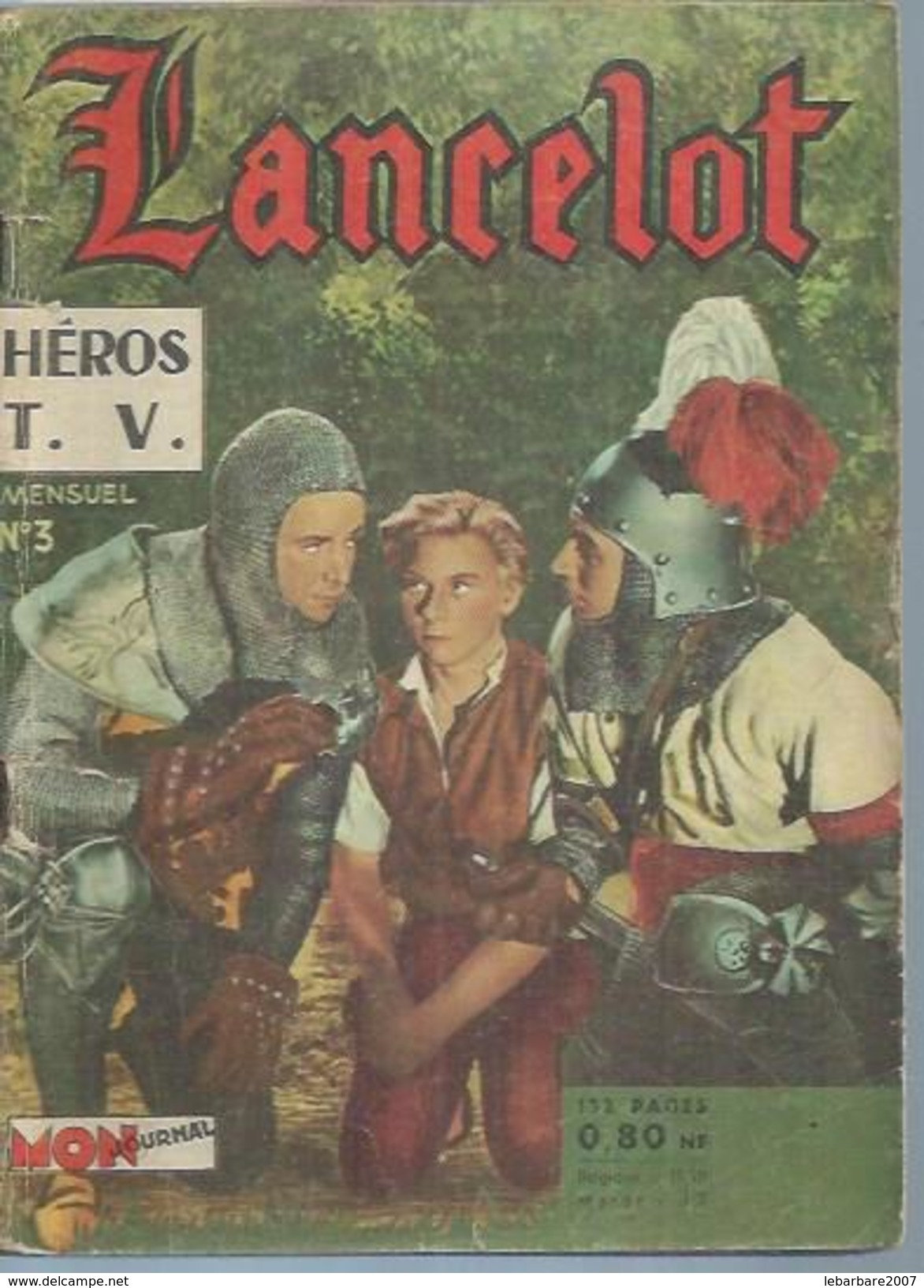 LANCELOT  N° 3  -  MON JOURNAL  1962 - Lancelot