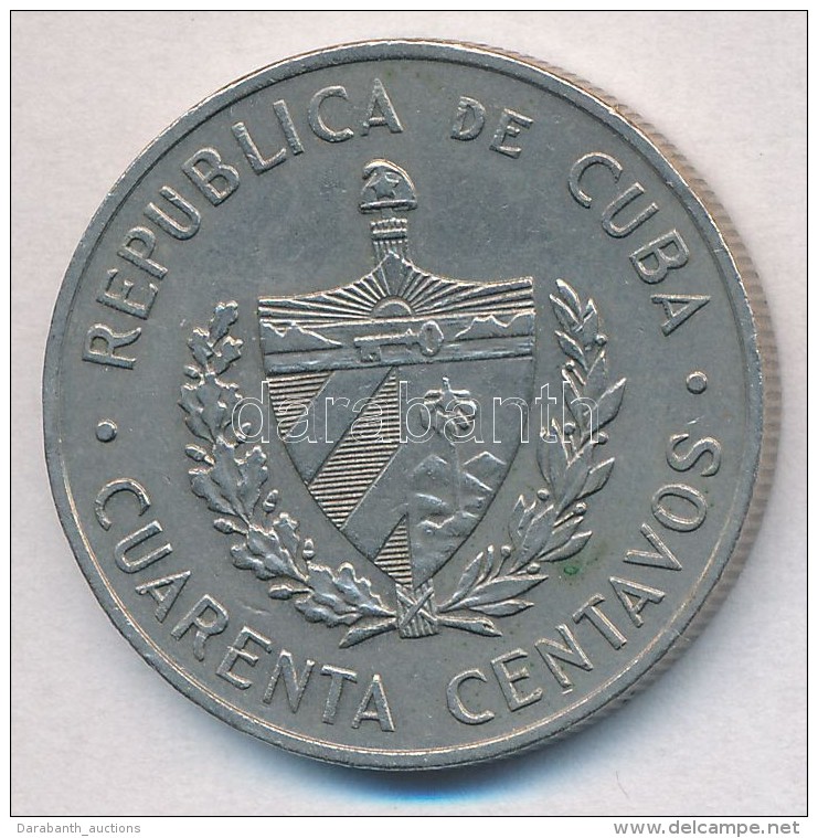 Kuba 1962. 40c Cu-Ni 'Camilo Cienfuegos Gomaran' T:2
Cuba 1962. 40 Centavos Cu-Ni 'Camilo Cienfuegos Gomaran'... - Non Classés