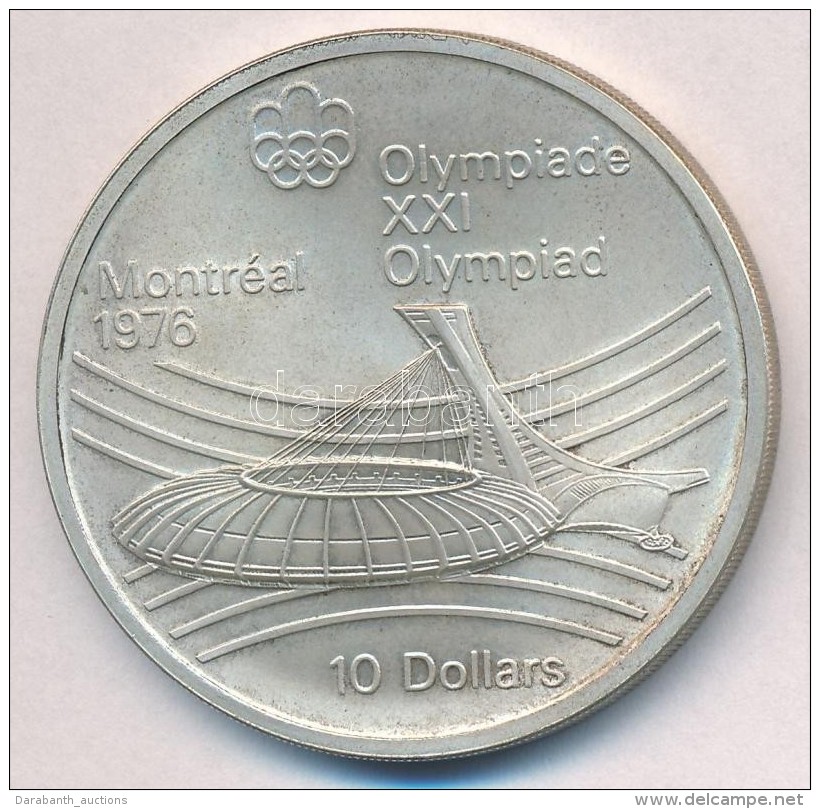 Kanada 1976. 10$ Ag '1976 Montr&eacute;ali Olimpia' T:1-,2
Canada 1976. 10 Dollars Ag '1976 Montr&eacute;al... - Non Classés