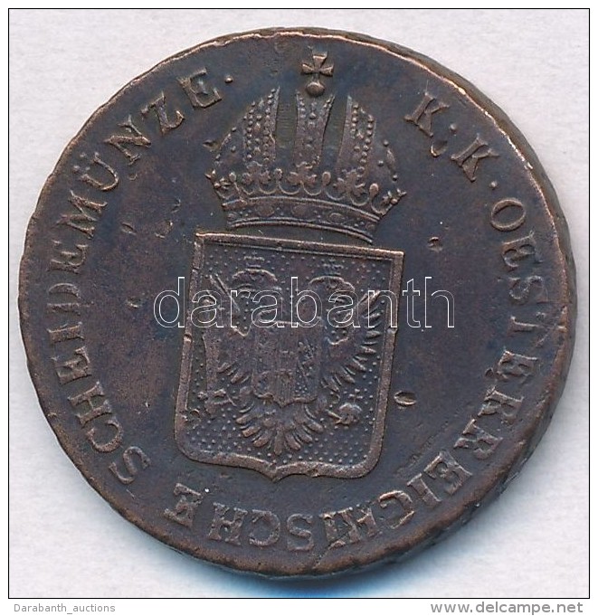 Ausztria 1816G 1kr Cu T:2,2- &uuml;., Ph.
Austria 1816G 1 Kreuzer Cu C:XF,VF Ding, Edge Error
Krause KM#2113 - Non Classés